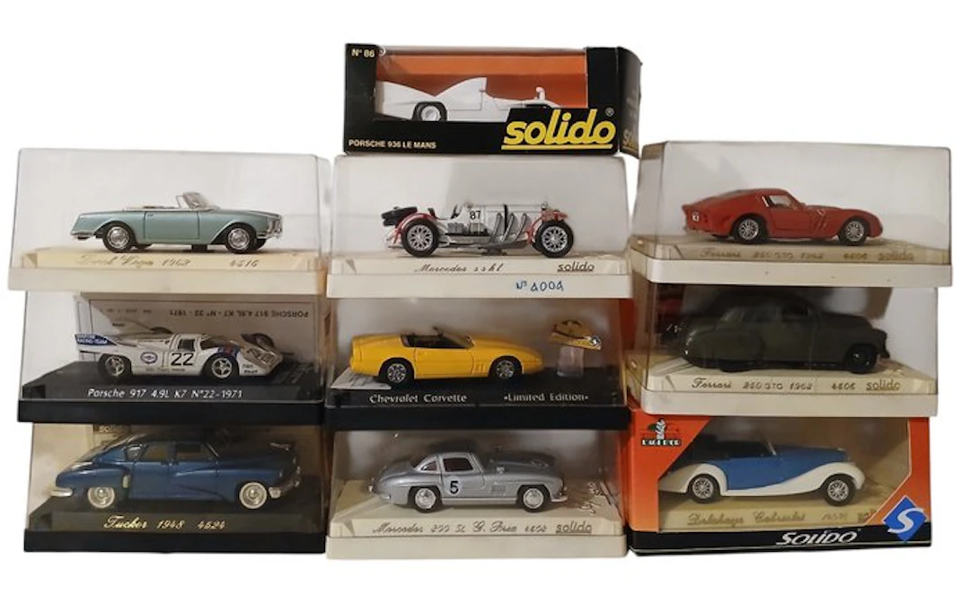 Solido 1:43 - Model car (10) - Lotto con 10 Modelli Solido