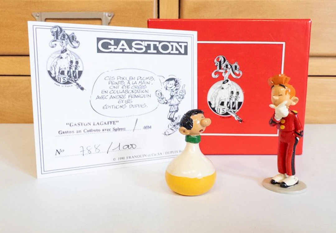 Pixi 4694 - Guust Flater, Gaston - Gaston en Culbuto avec Spirou - 1991
