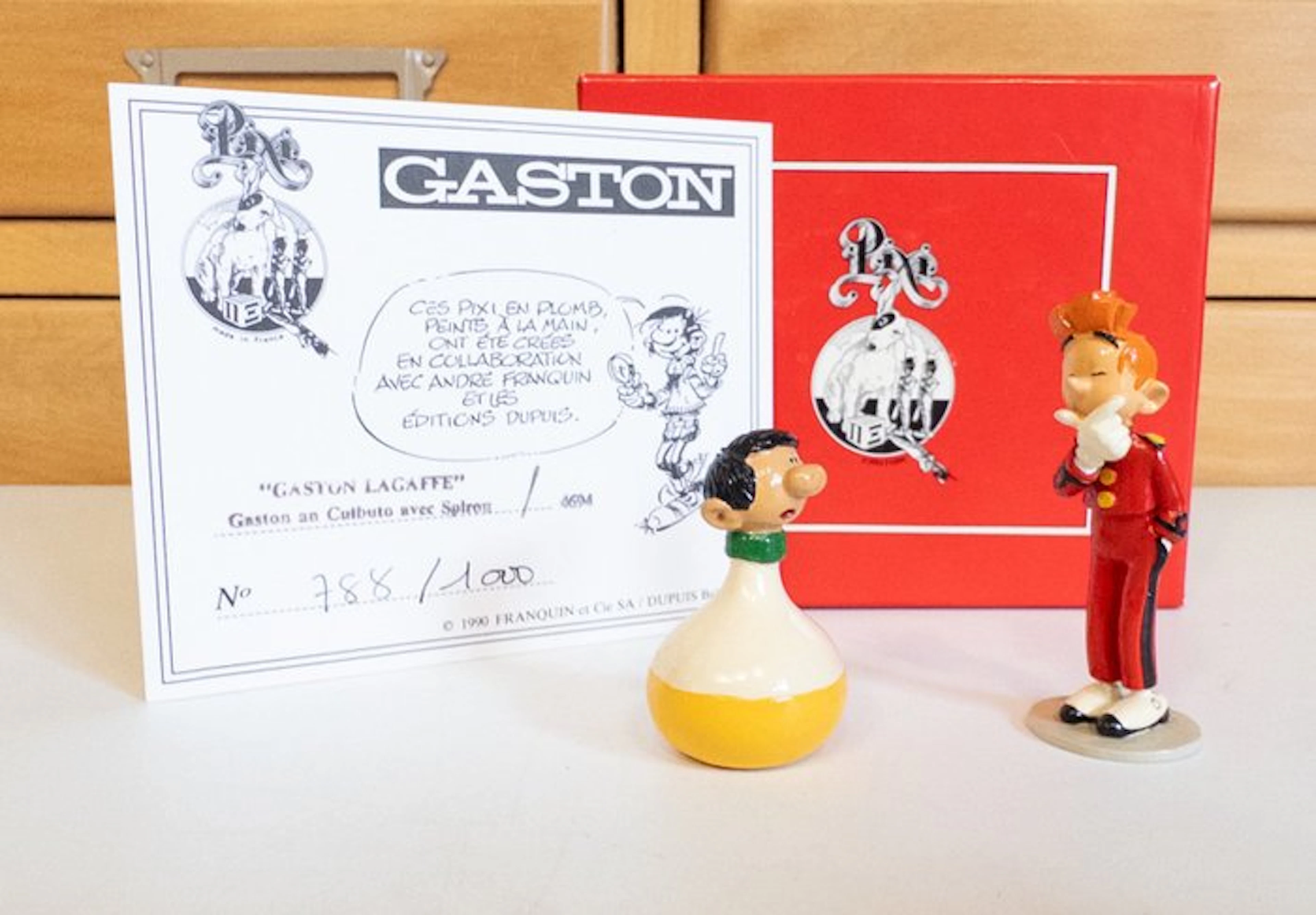 Pixi 4694 - Guust Flater, Gaston - Gaston en Culbuto avec Spirou - 1991