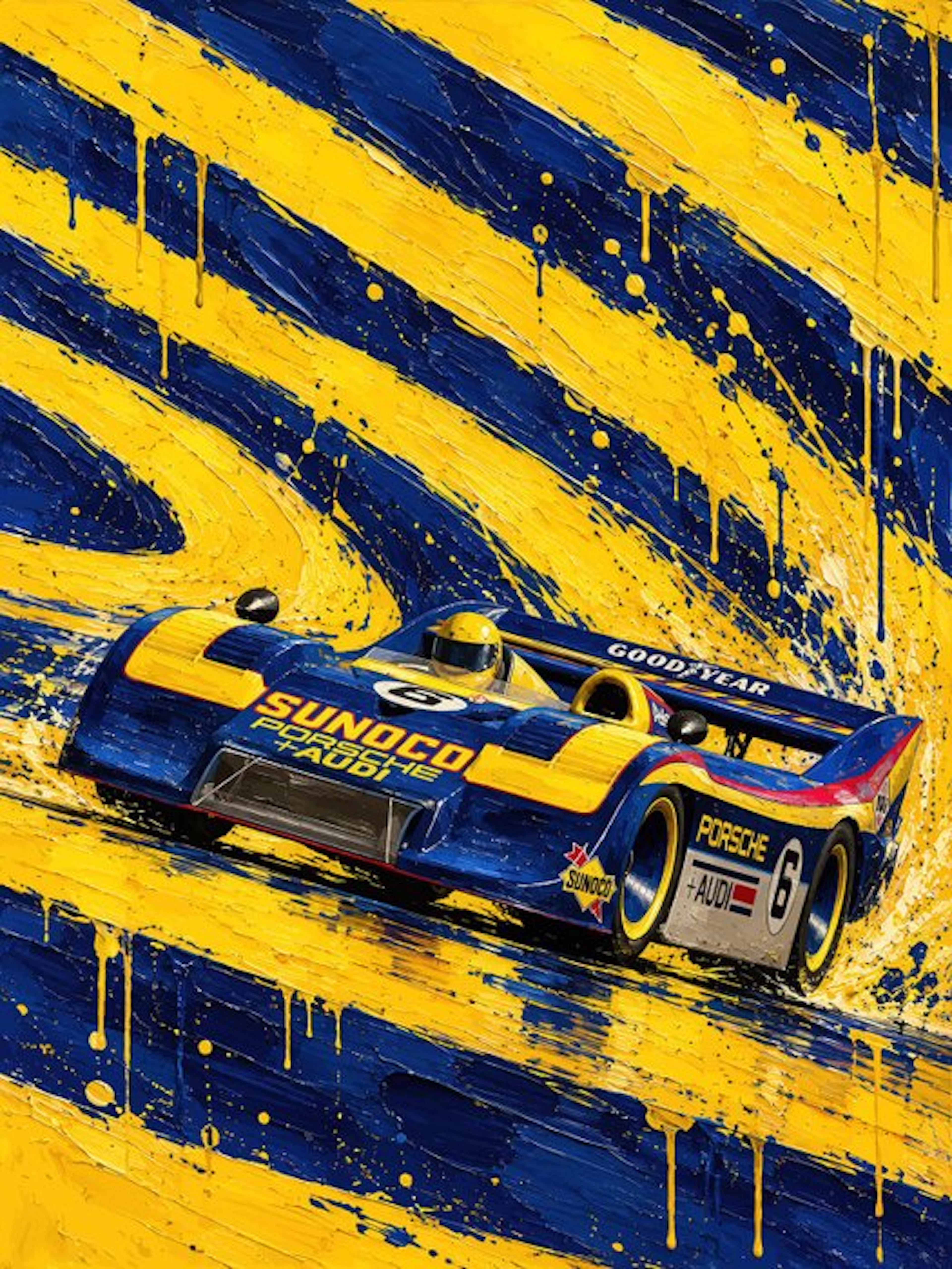 Alberto Ricardo (XXI) - Porsche 917/30 Sunoco #6