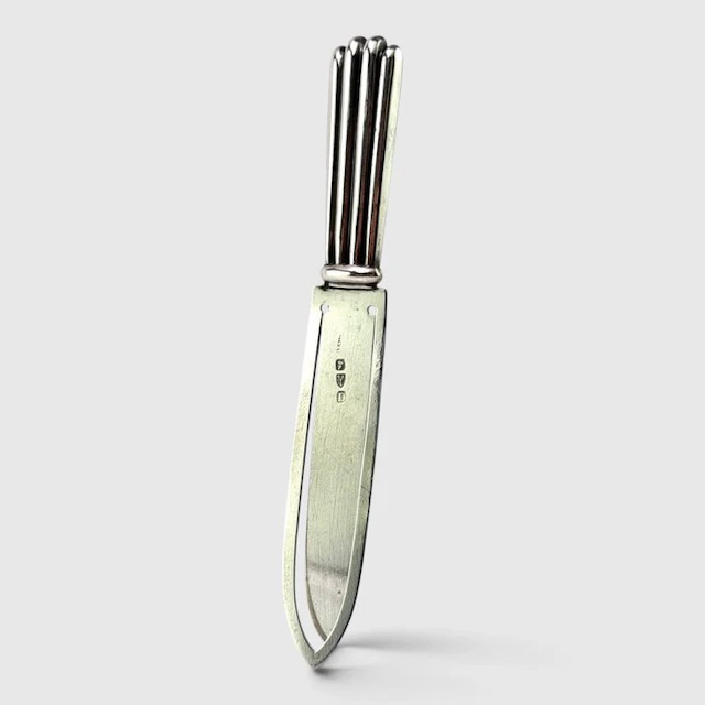 William Neale c1887 - Paper knife - Bookmark - Silver