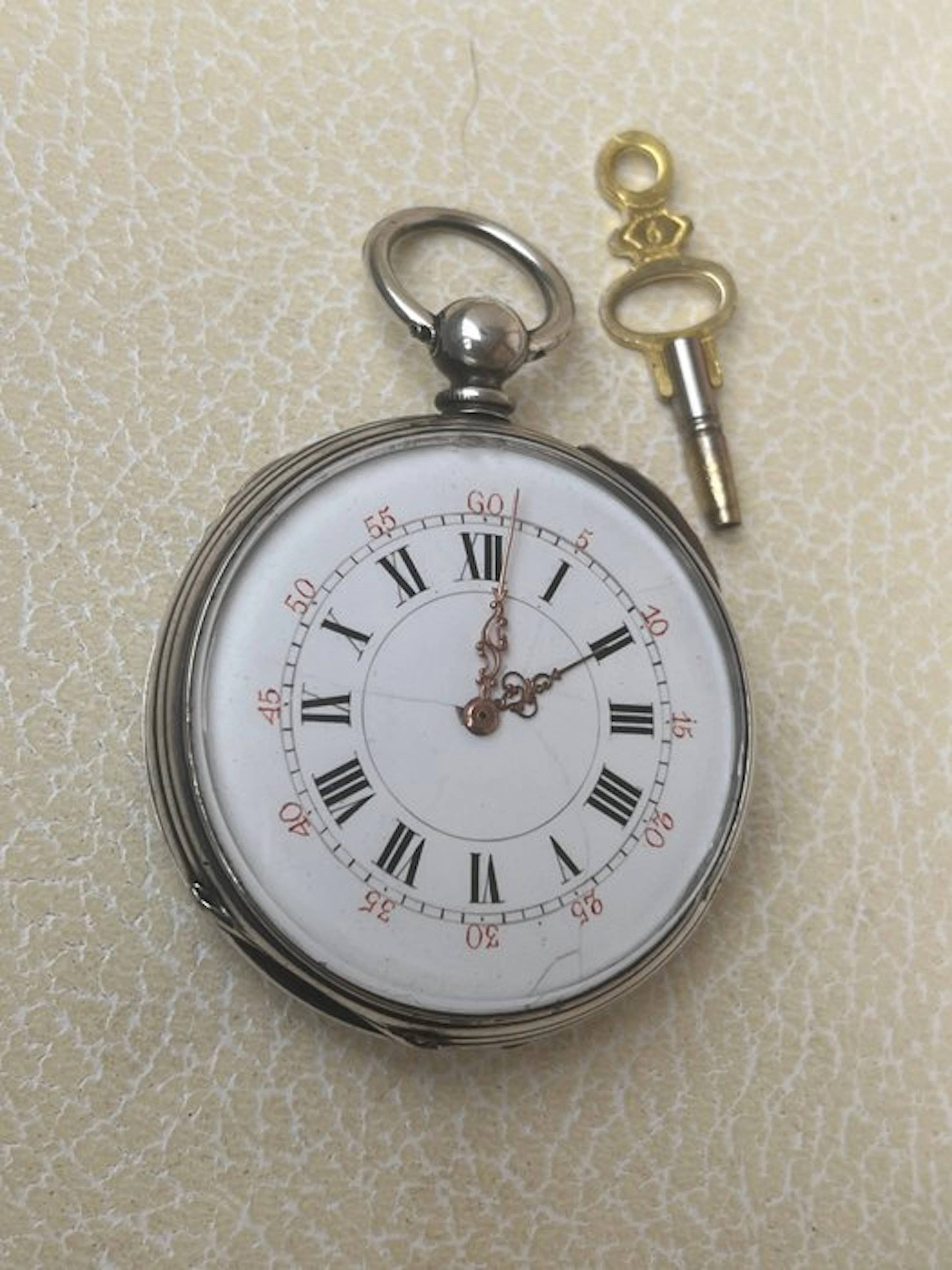 Gousset argent - 1850-1900