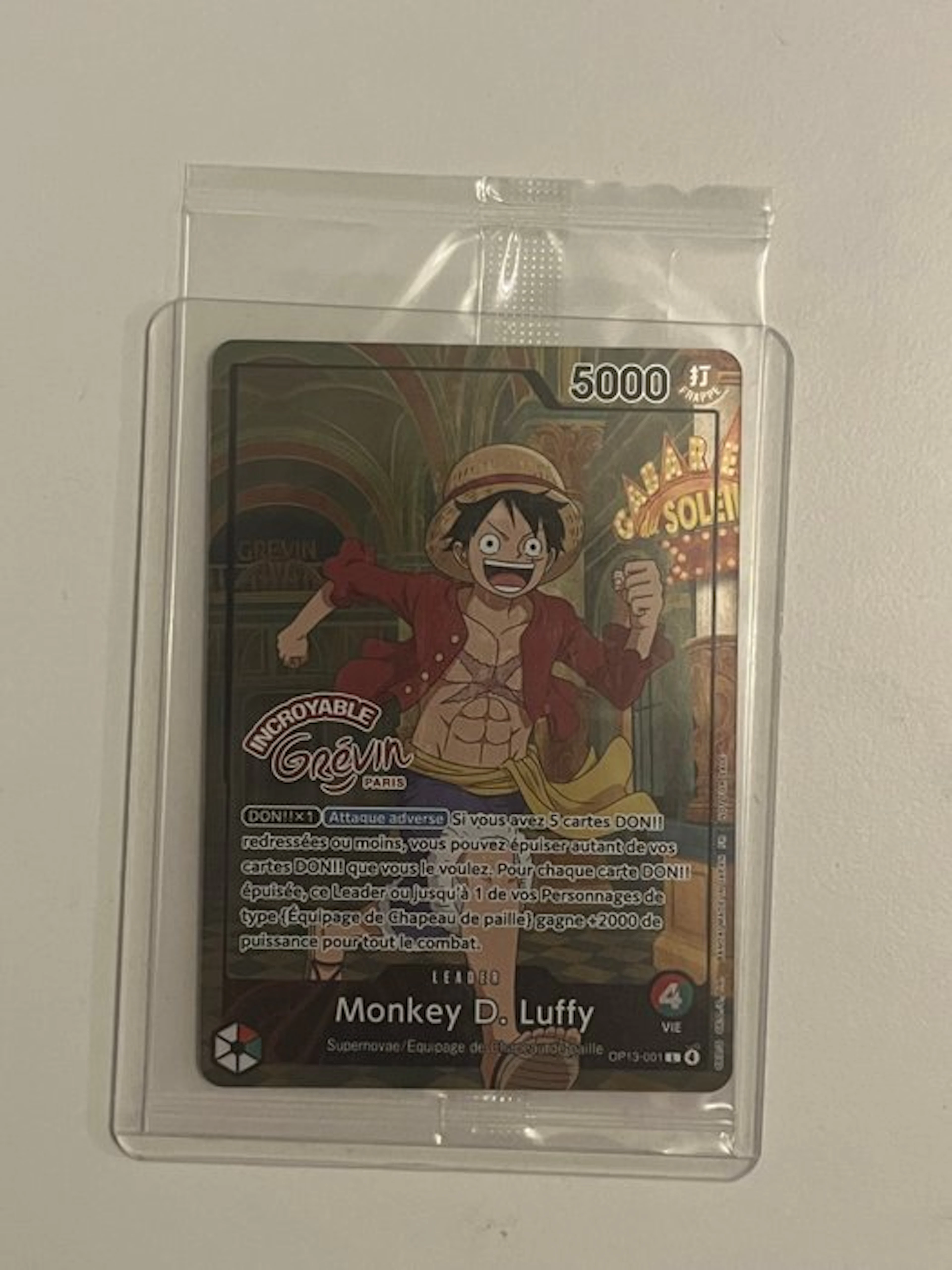 Bandai - 1 Card - One Piece - Monkey D