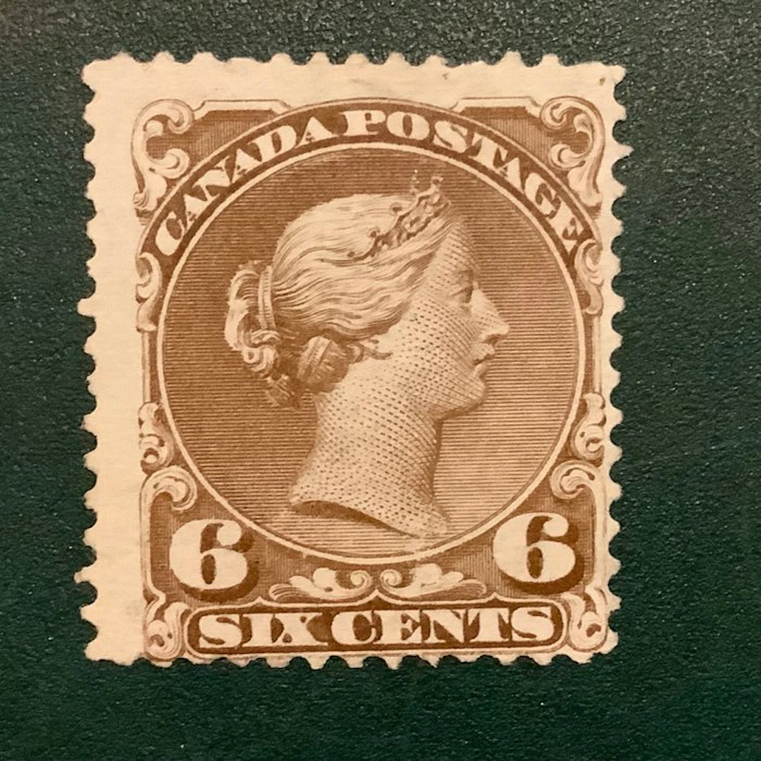 Canada - 6-cent Queen Victoria with watermark - MNG - SG 59a