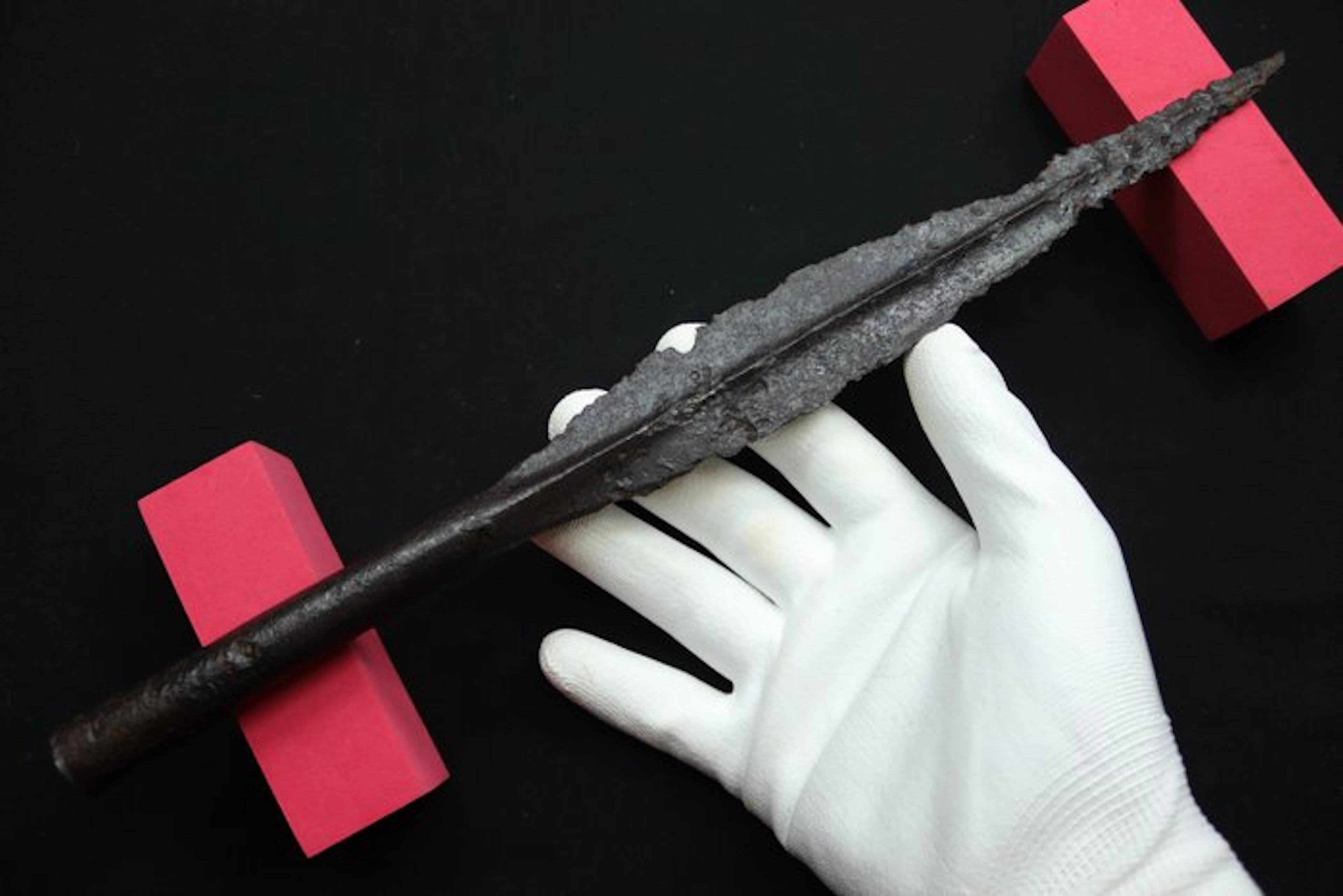 Viking (Nordic) - Iron Military Spear - 38.6 cm (No reserve price)