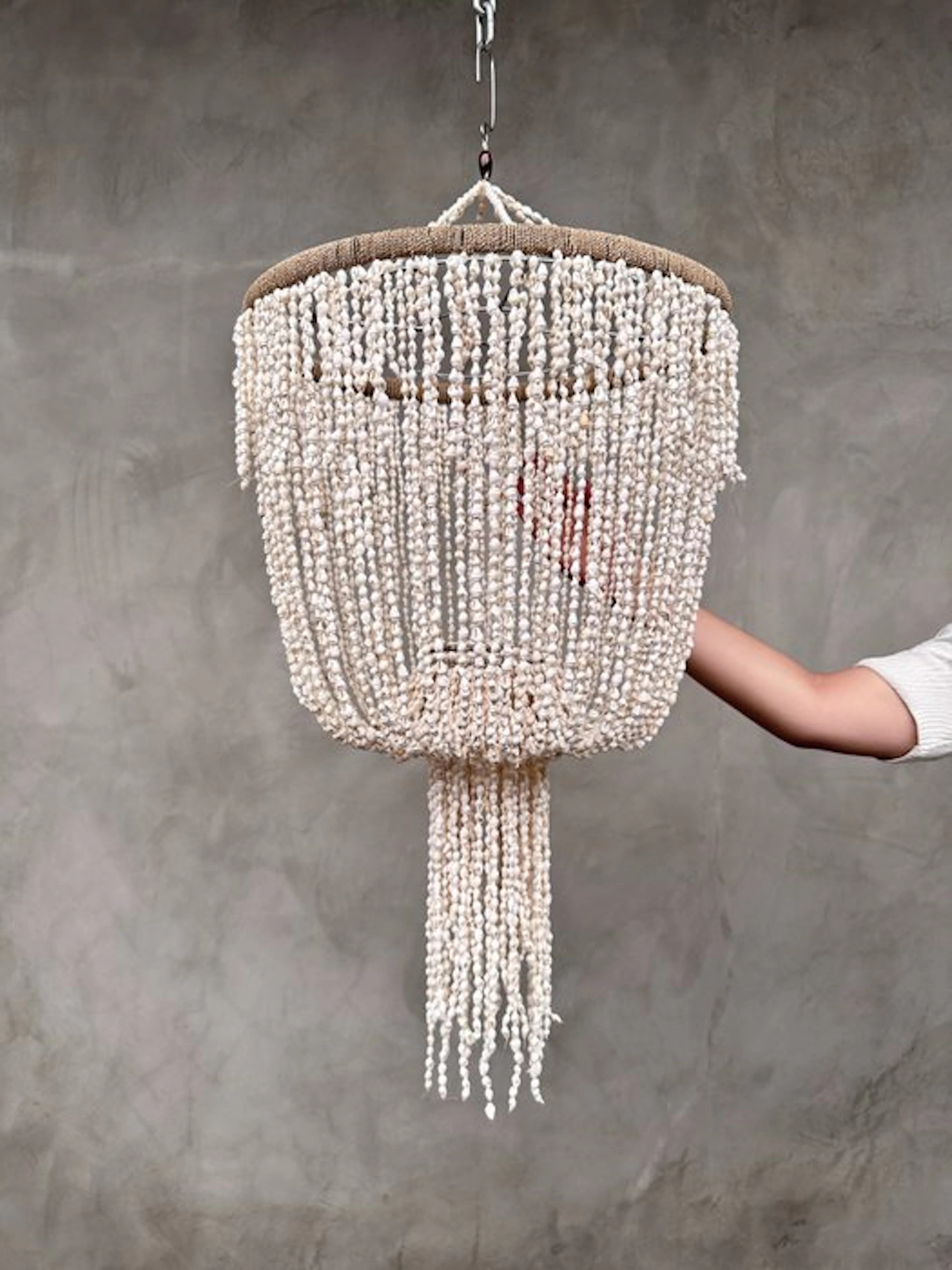 Chandelier - NO RESERVE PRICE - SL07 - Stunning Shell Chandelier - Shell