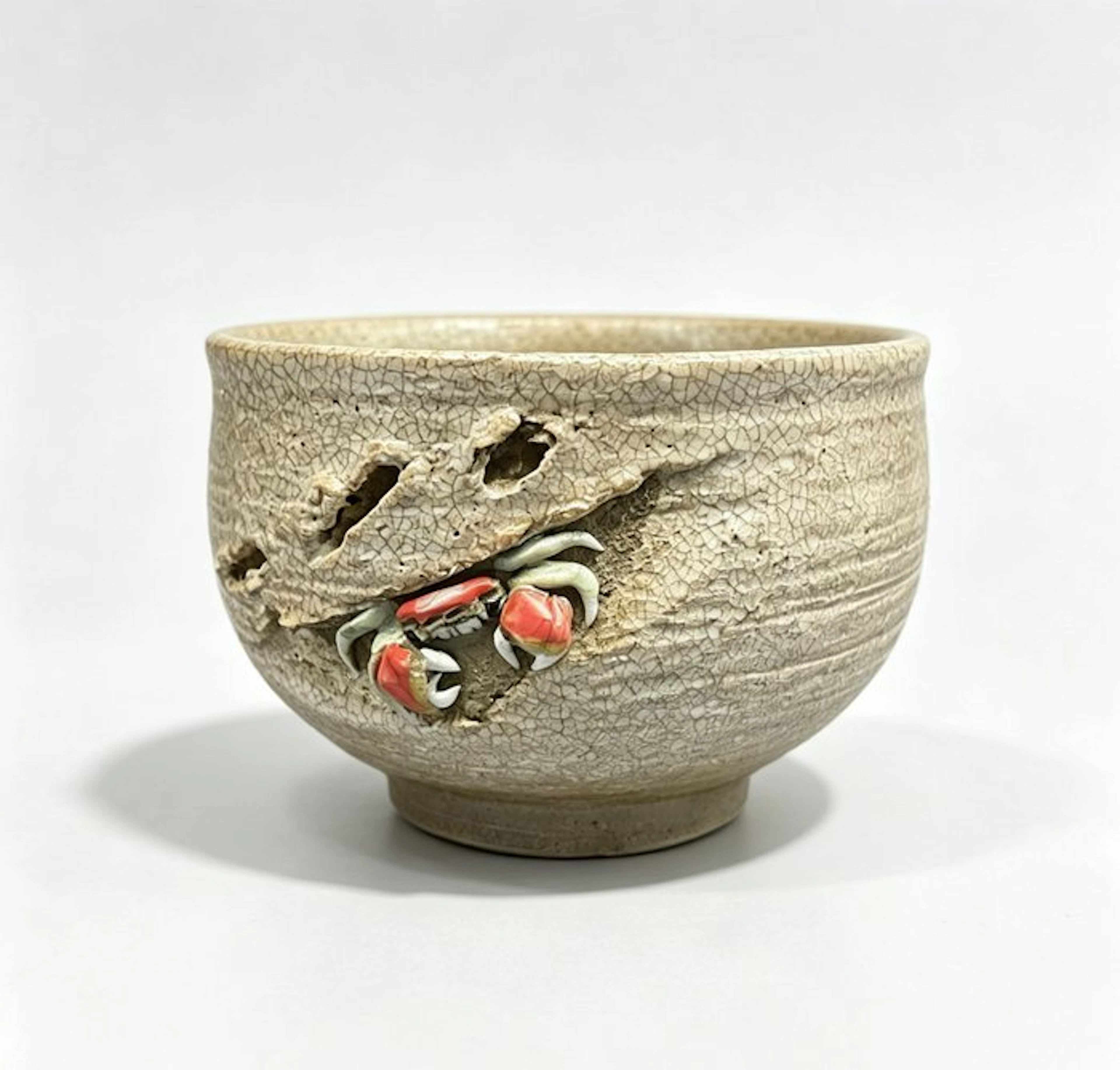 Japanese Suigetsu (Suigetsu-yaki / Rakuyama-yaki) Shino...
