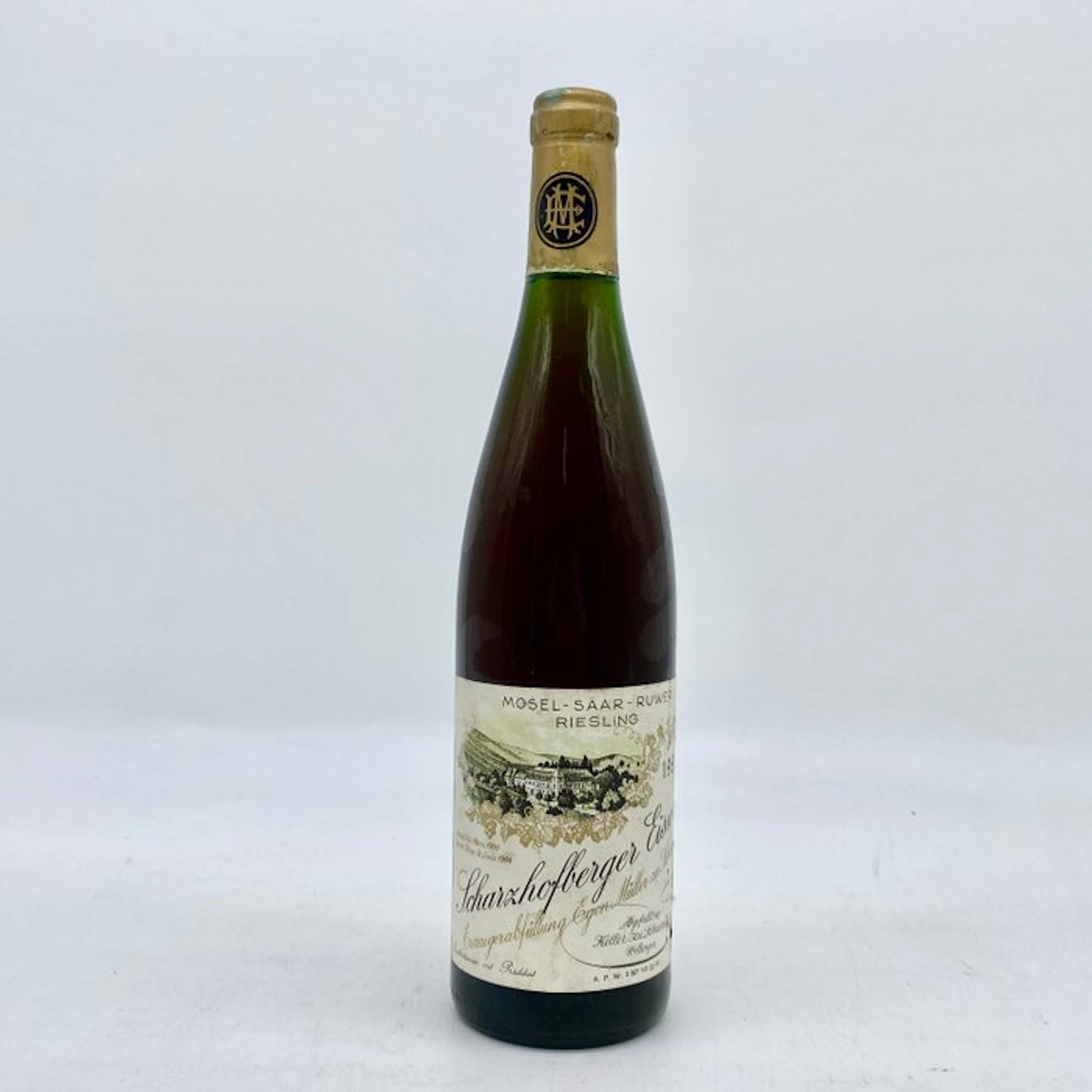 1983 Egon Muller Scharzhofberger Riesling Eiswein - 1 of...