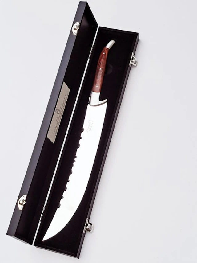 Laguiole Champagne Saber - Exotic Wood - sabre sable...