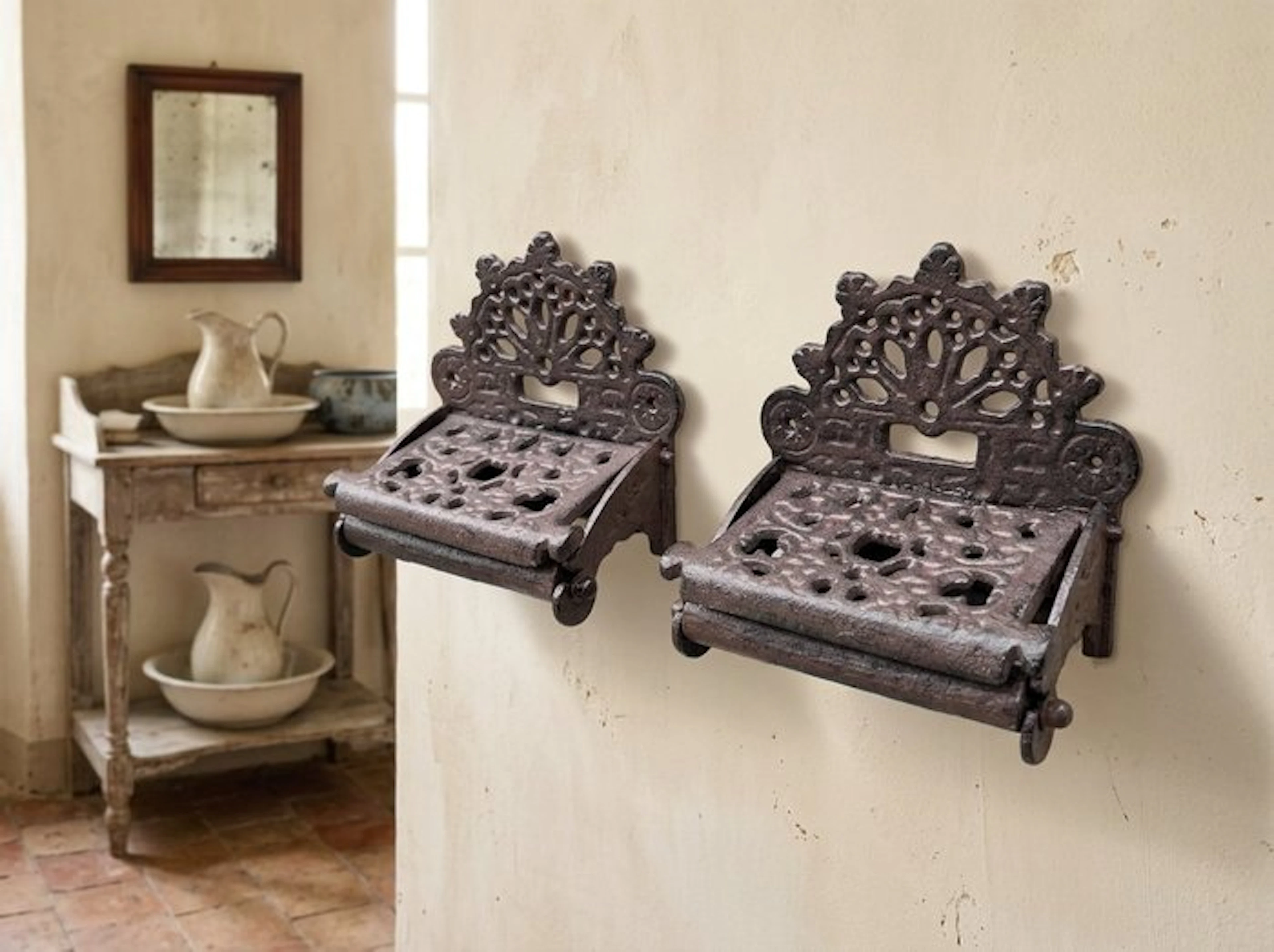 Decorative ornament (2) - Europe - toilet roll holders