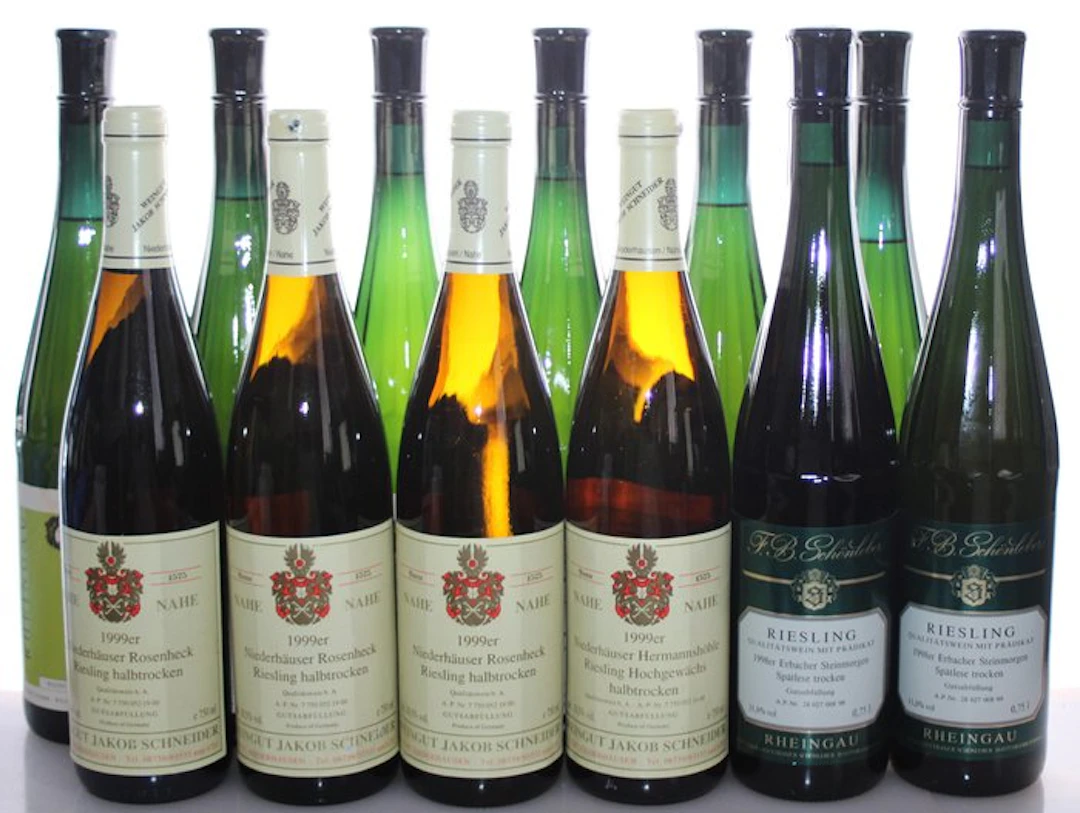 1995 + 1998 + 1999 Riesling Spätlese + Kabinett +...