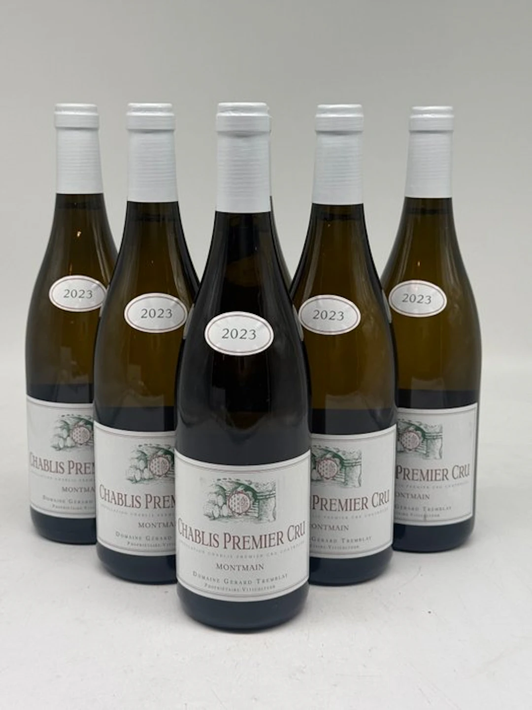 2023 Domaine Gerard Tremblay "Montmain" - Chablis 1er Cru - 6 Bottles (0.75L)