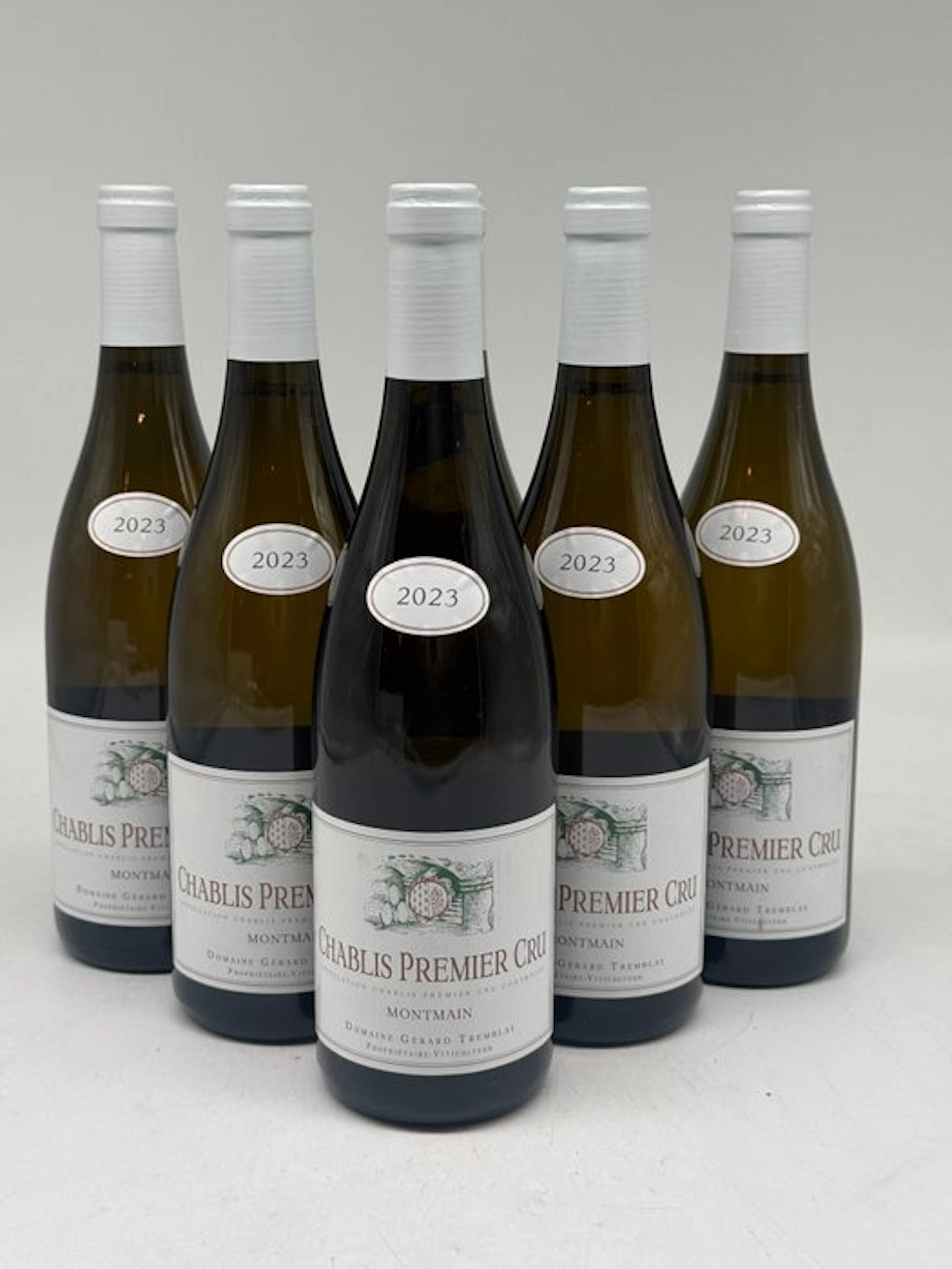 2023 Domaine Gerard Tremblay "Montmain" - Chablis 1er Cru - 6 Bottles (0.75L)