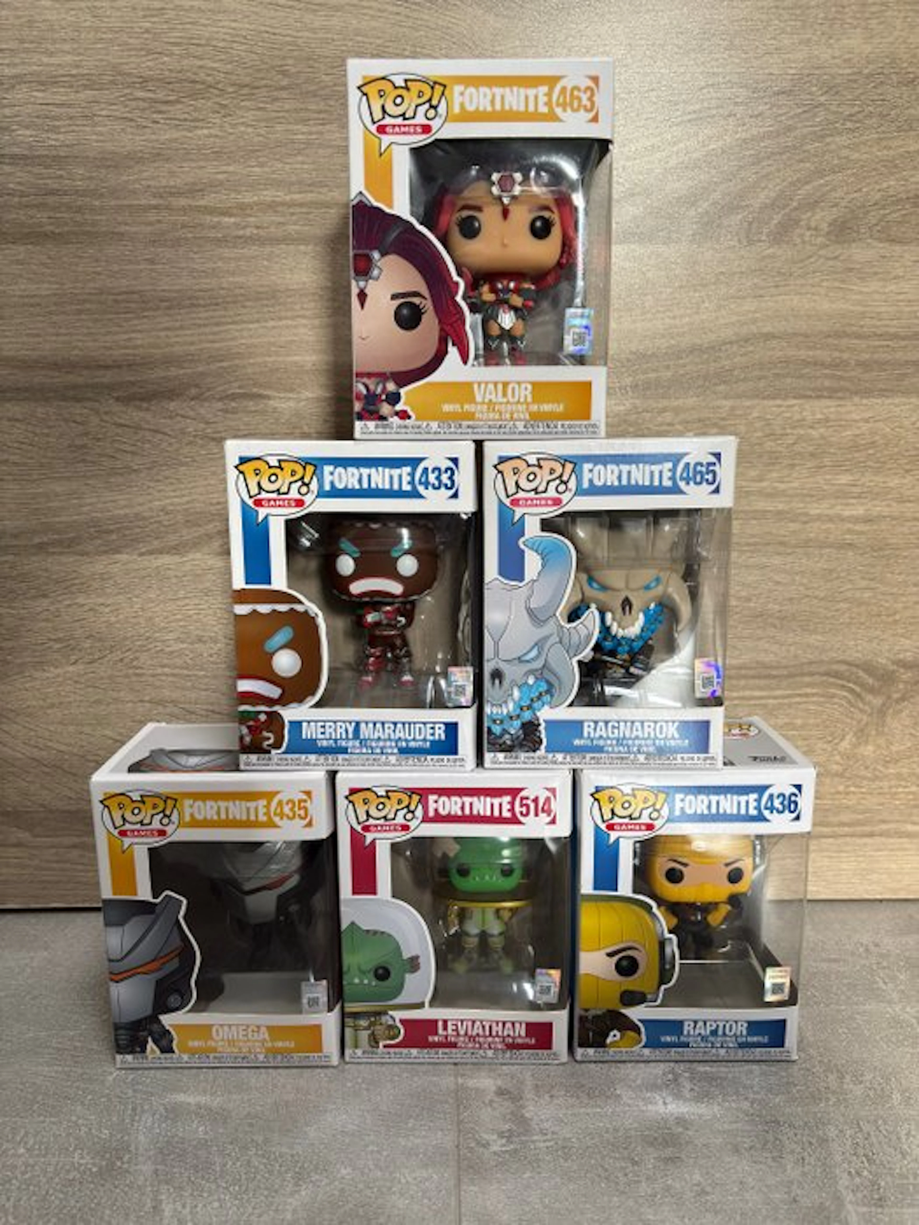 Funko - Figurine - Fortnite Funko Pop! set (Valor