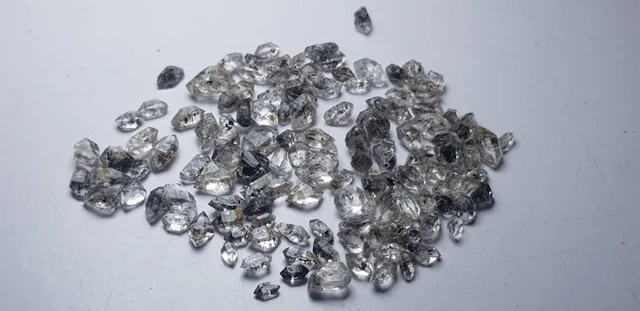 Natural Terminated Rough Herkimer Quartz Crystals- 47 g