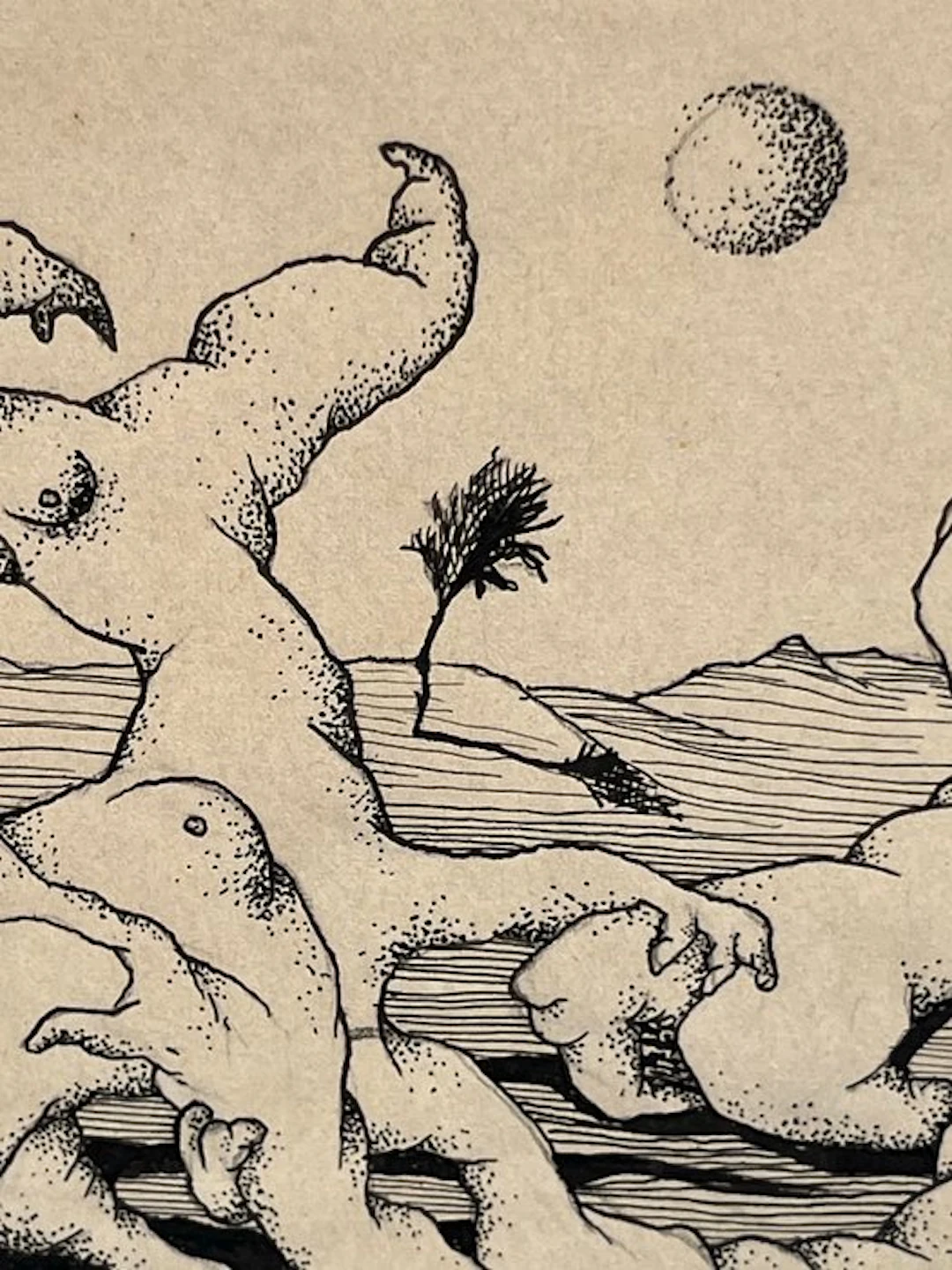 George Spiro (1909-1994) - Figures hybrides : paysage...