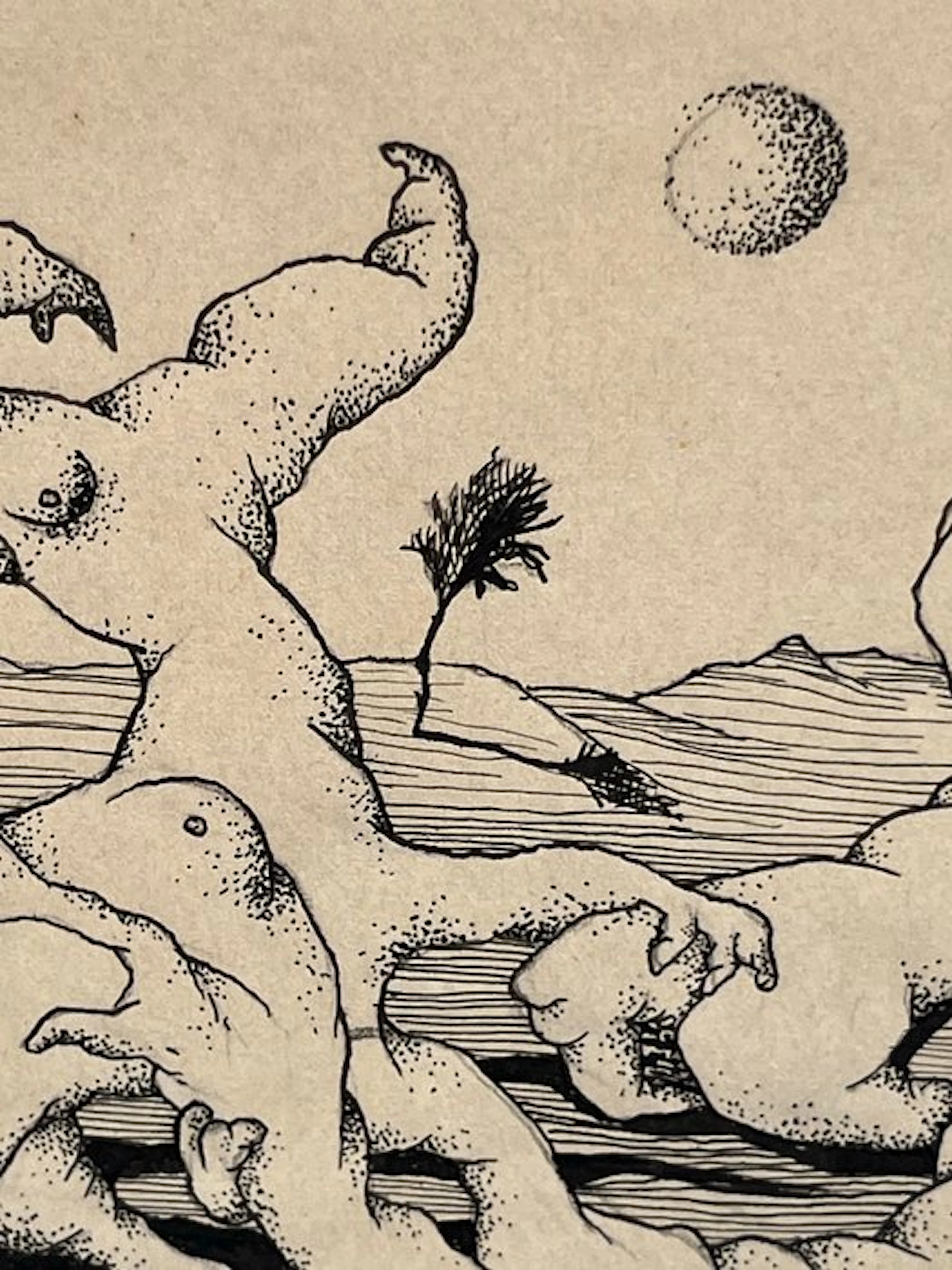 George Spiro (1909-1994) - Figures hybrides : paysage...
