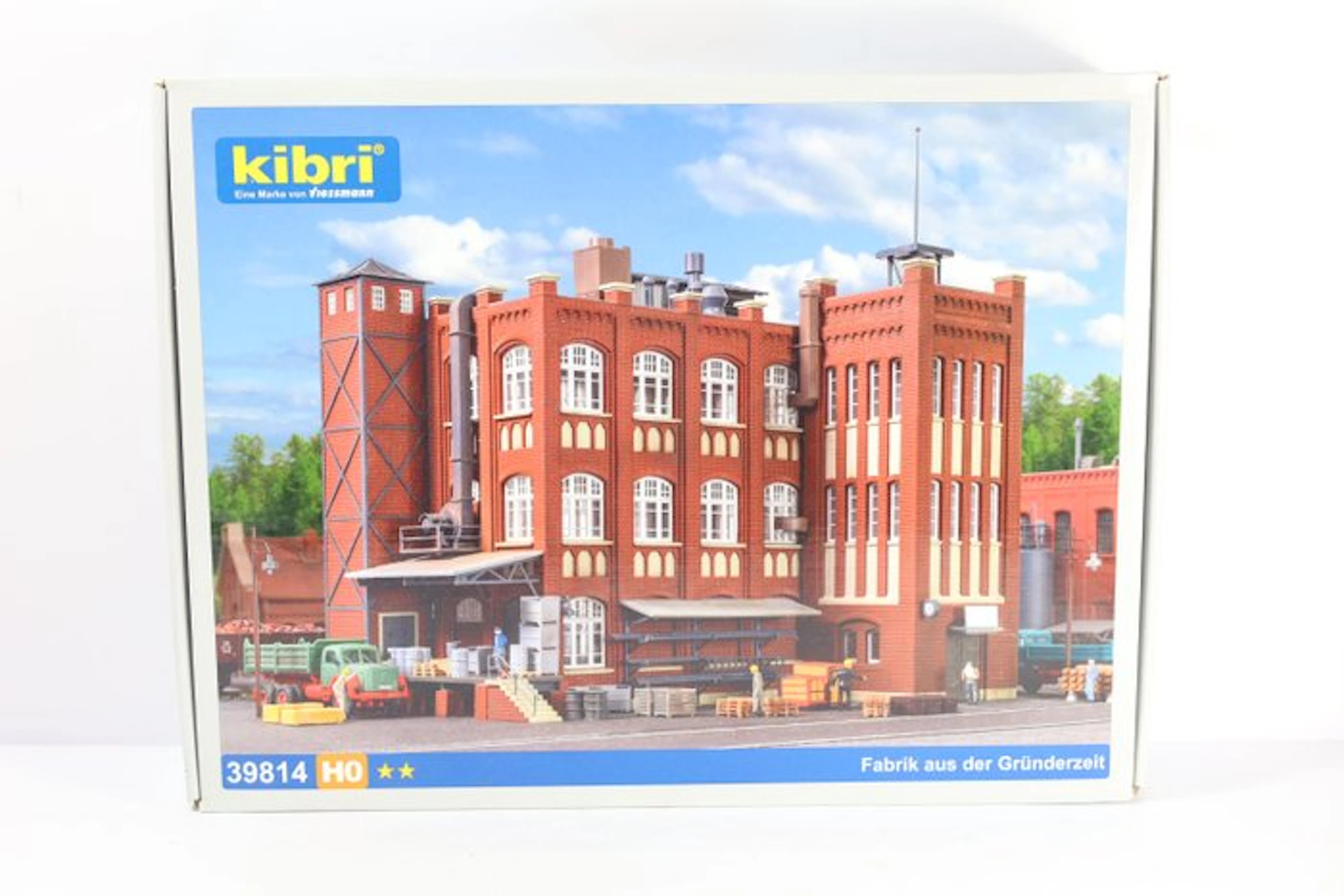 Kibri H0 - 130995 - Model train building kits (1) - Historic factory building