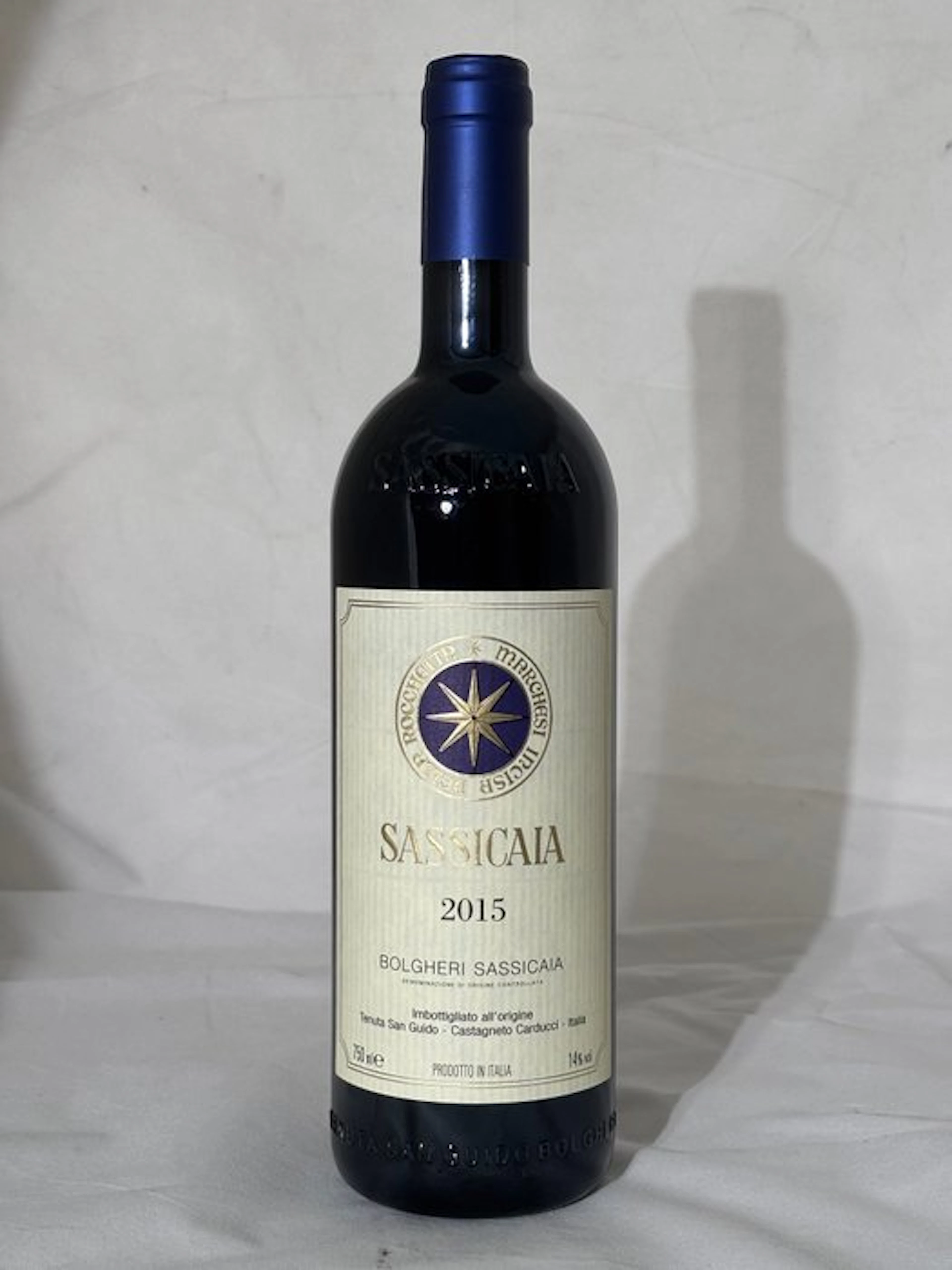 2015 Tenuta San Guido, Sassicaia - Bolgheri DOC - 1 Bottle (0.75L)