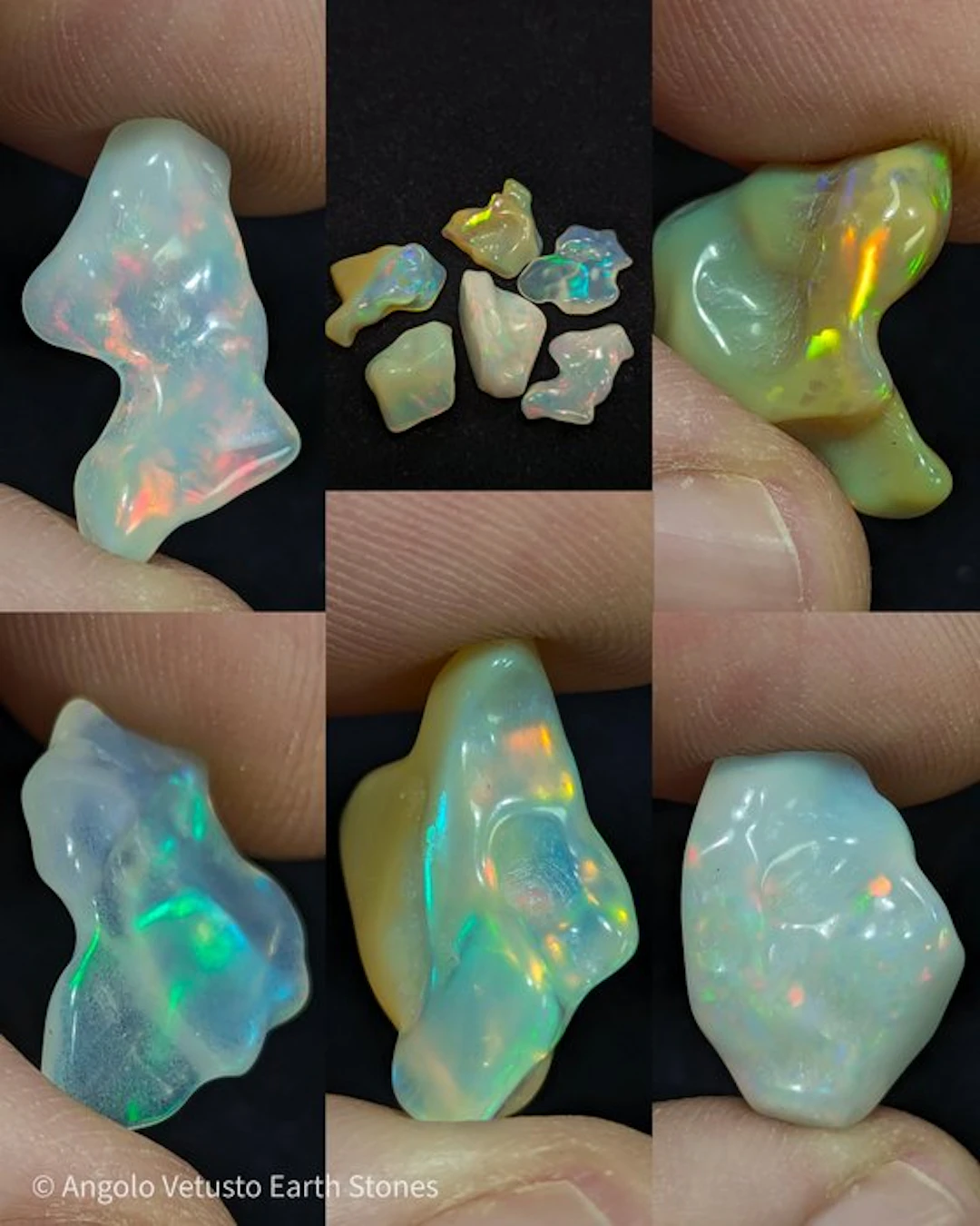 28.50 ct - Natural Precious Welo Opals