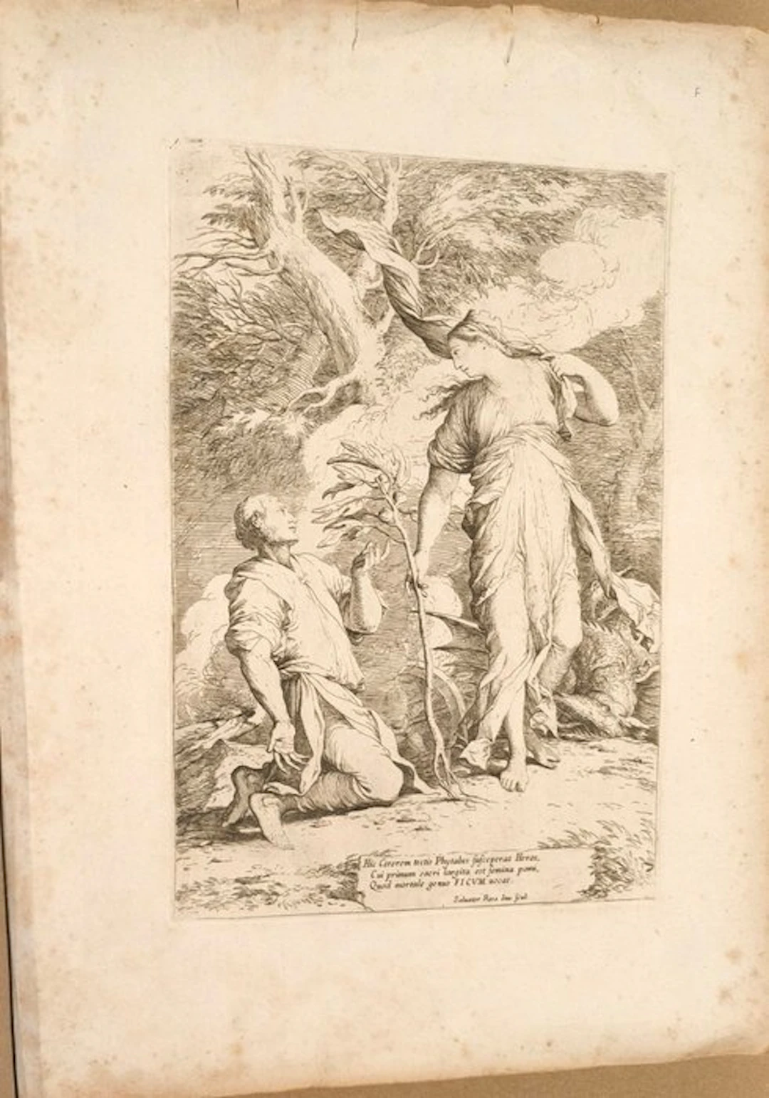 Salvator Rosa (1615-1673) - Cerere e Fitalo