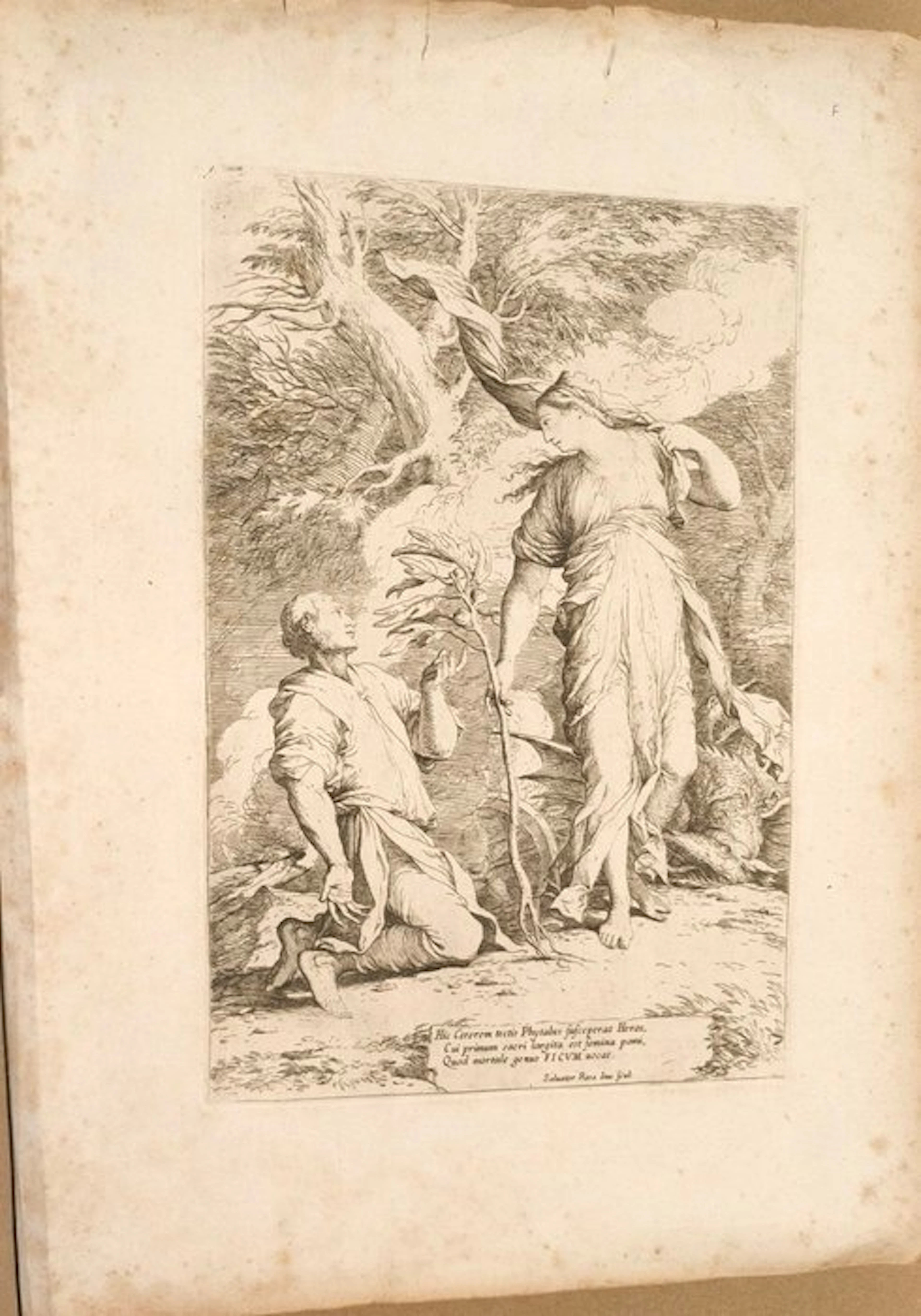 Salvator Rosa (1615-1673) - Cerere e Fitalo