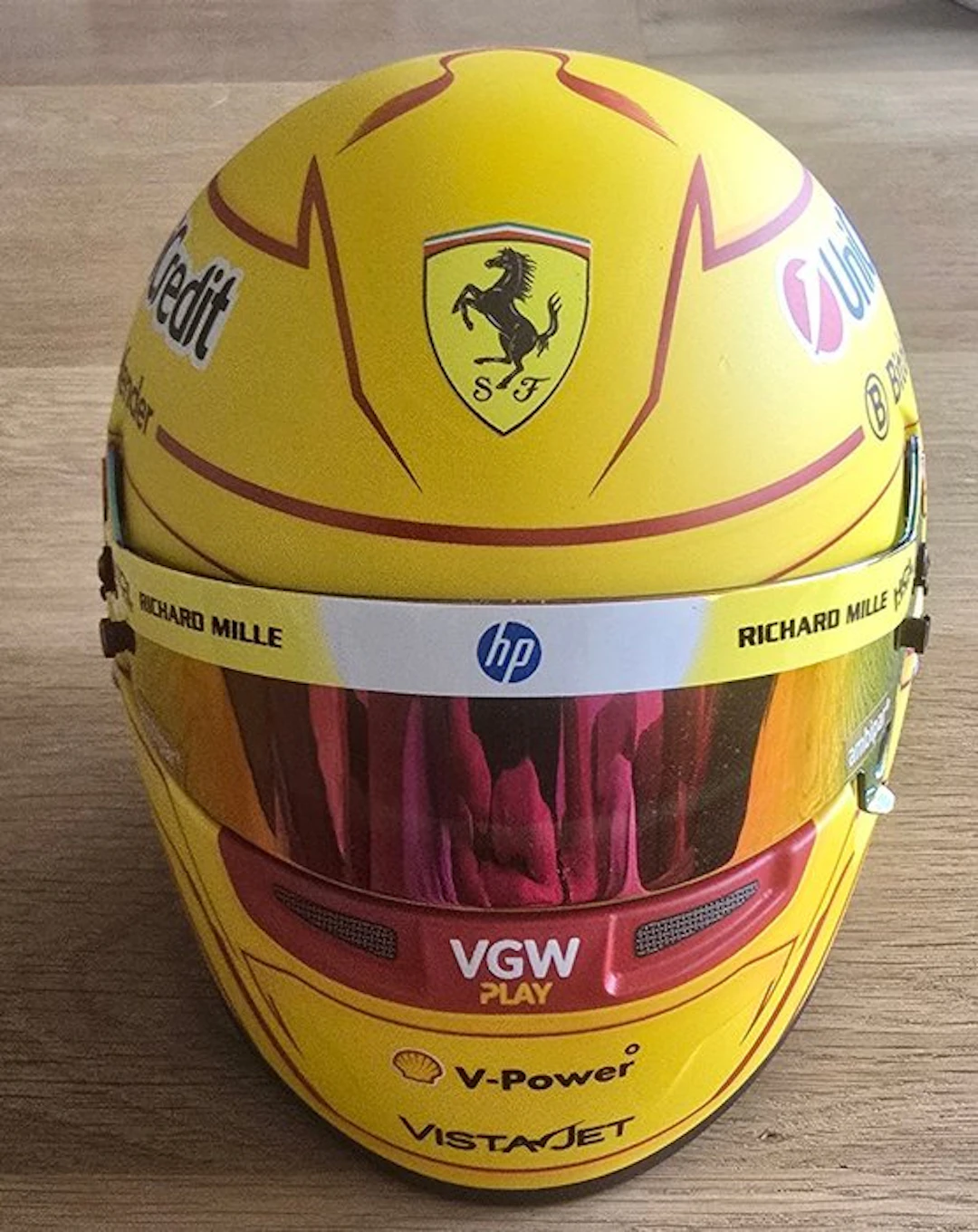 Ferrari - Formula One - Lewis Hamilton - 2025 - Scale 1/2 helmet