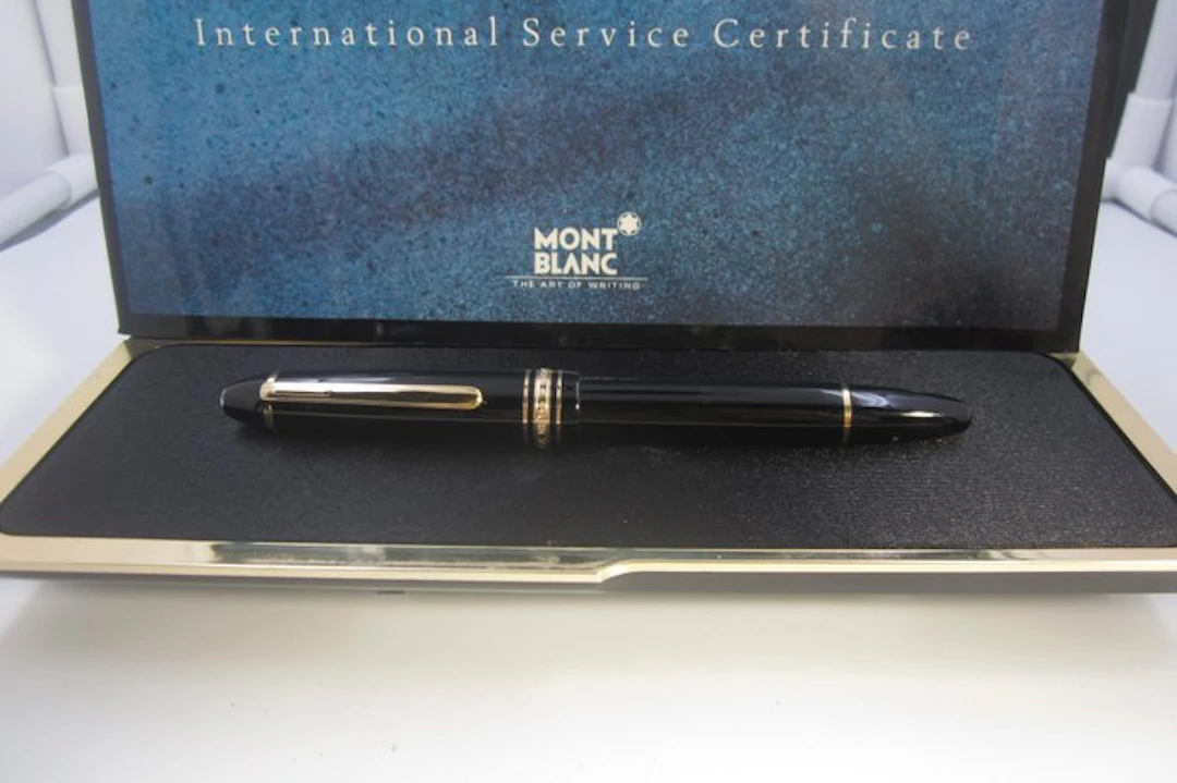 Pregiata Montblanc Meisterstuck 149 Pennino oro bicolore 18kt