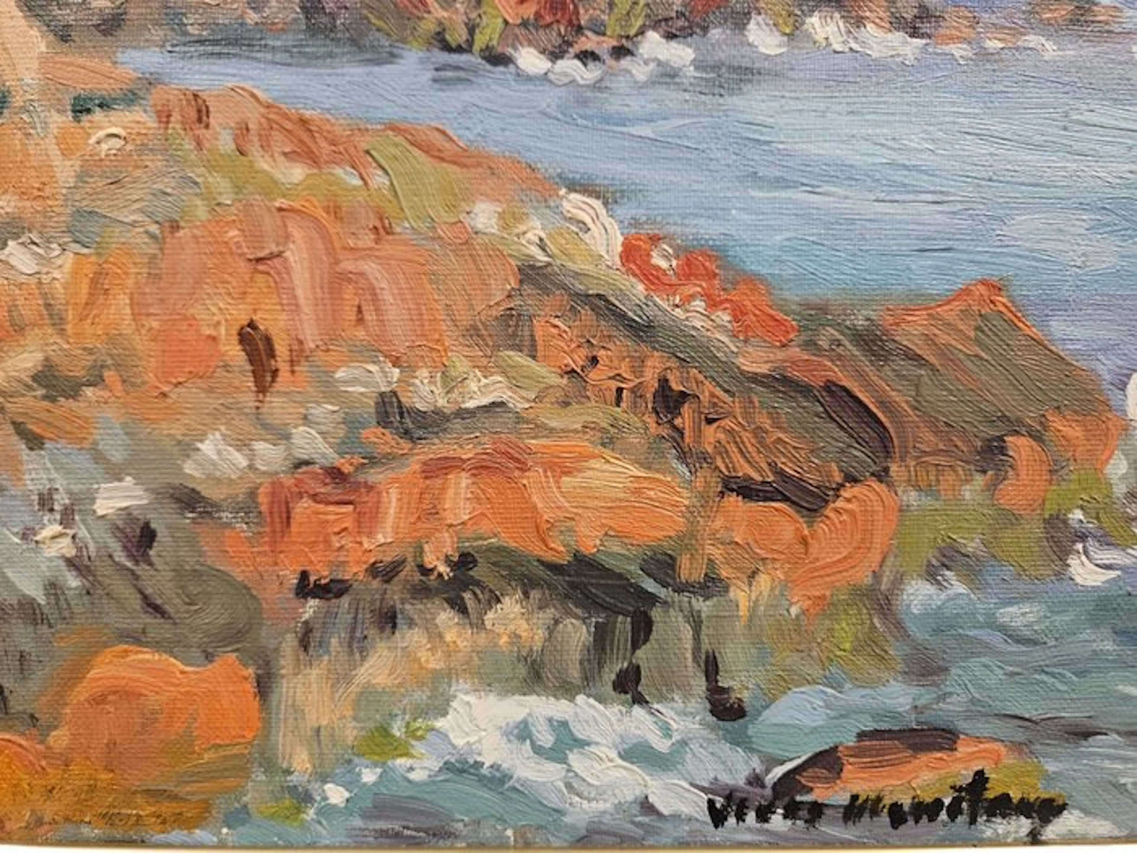 Joan Vives Maristany (1901 - 1932) - Atardecer en Mallorca