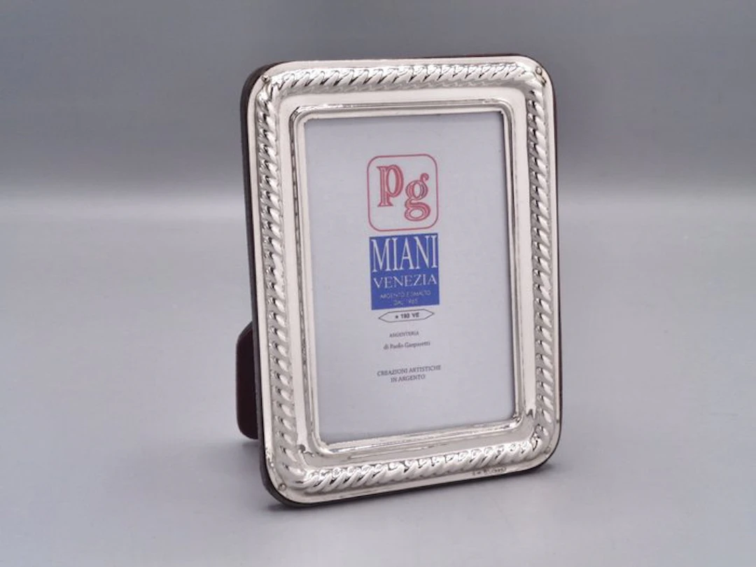 PG-Miani Argenteria - Picture frame - .925 silver - San Marco 6x9
