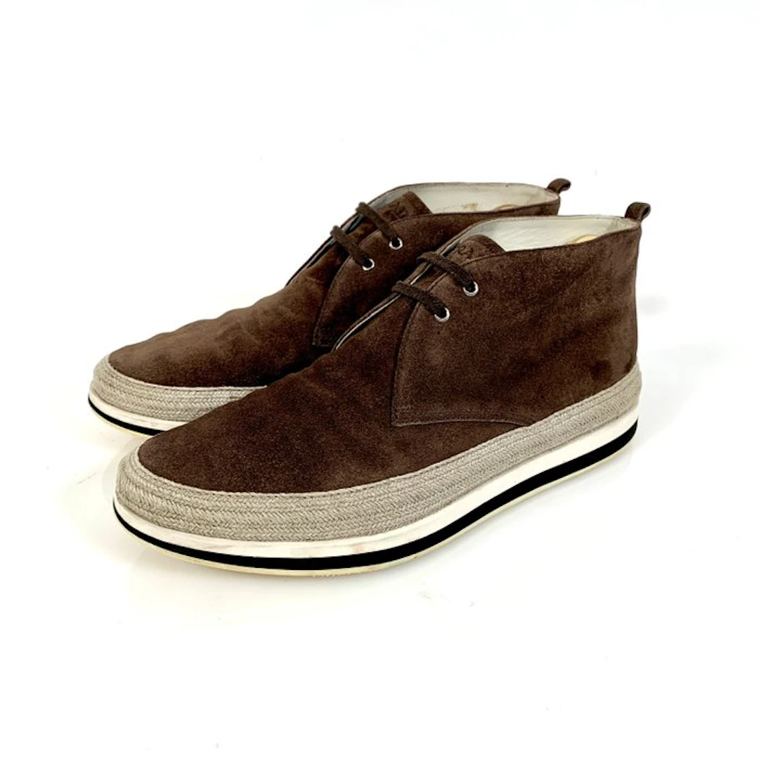 Prada Desert Sneaker 4E 2358 Brown UK 8 - Sneakers - Size: EU 42