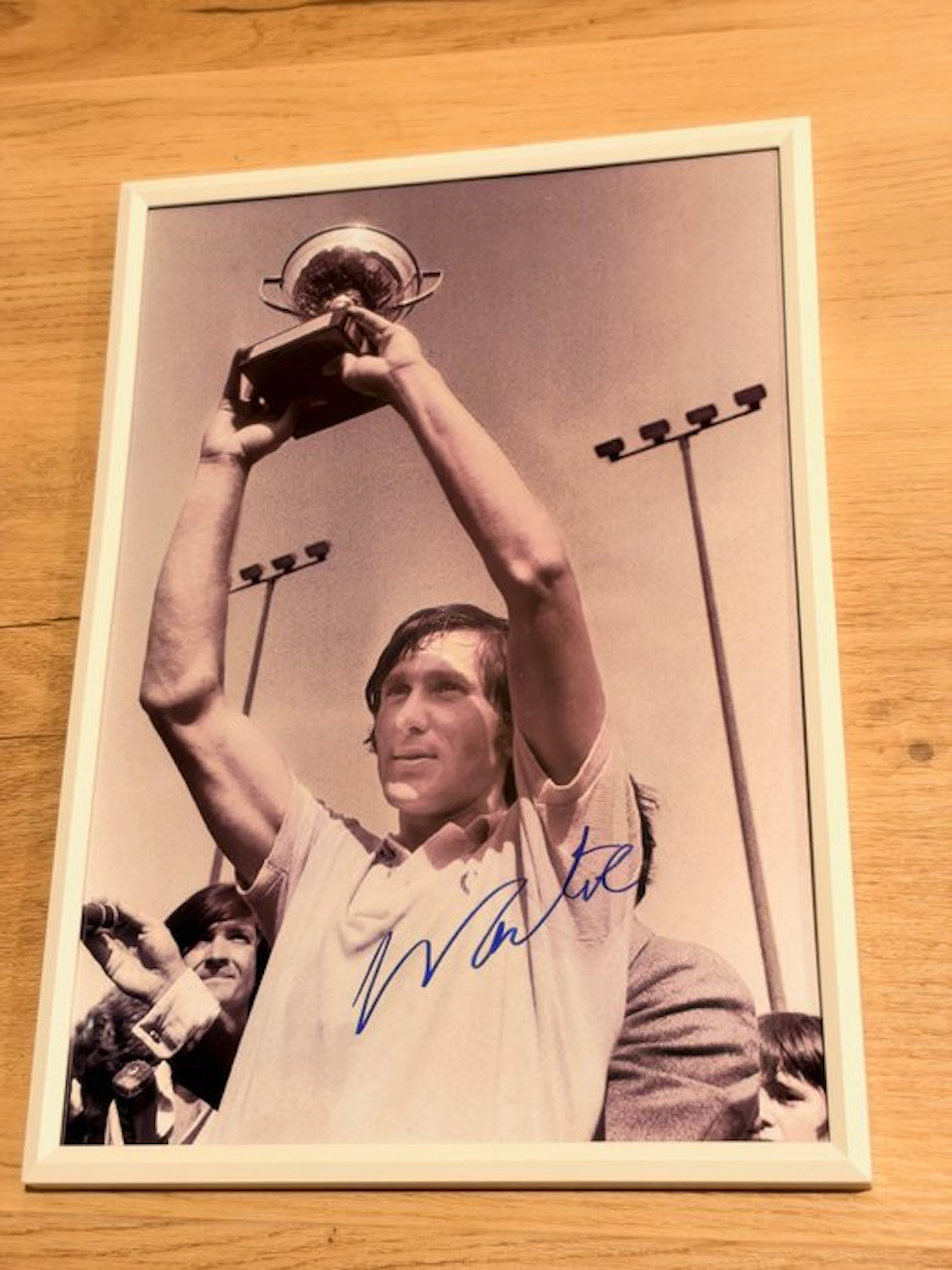 Roland Garros - Ilie Năstase - Photograph, Framed
