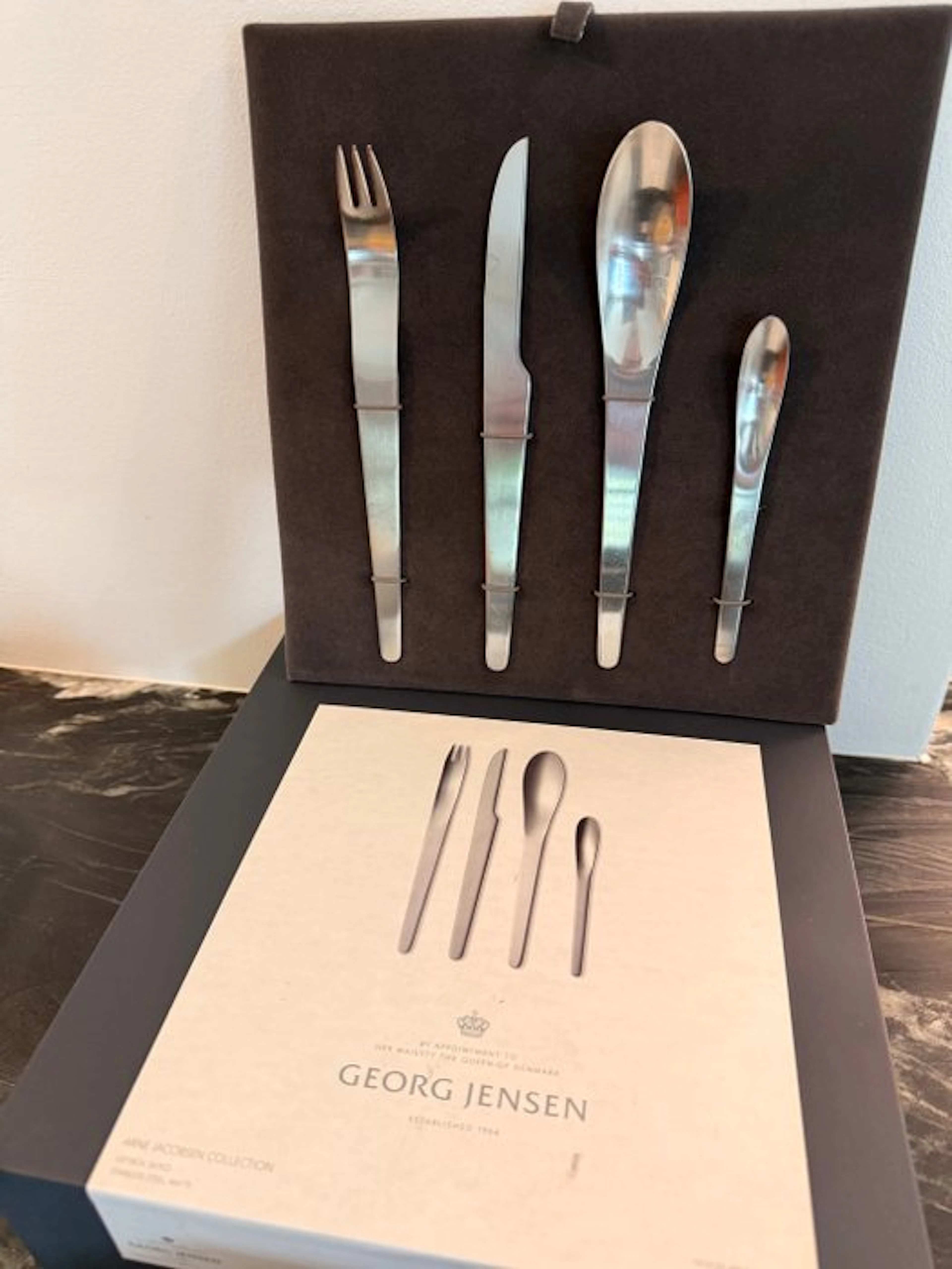 Georg Jensen - Arne Jacobsen - Cutlery set (23) - Steel