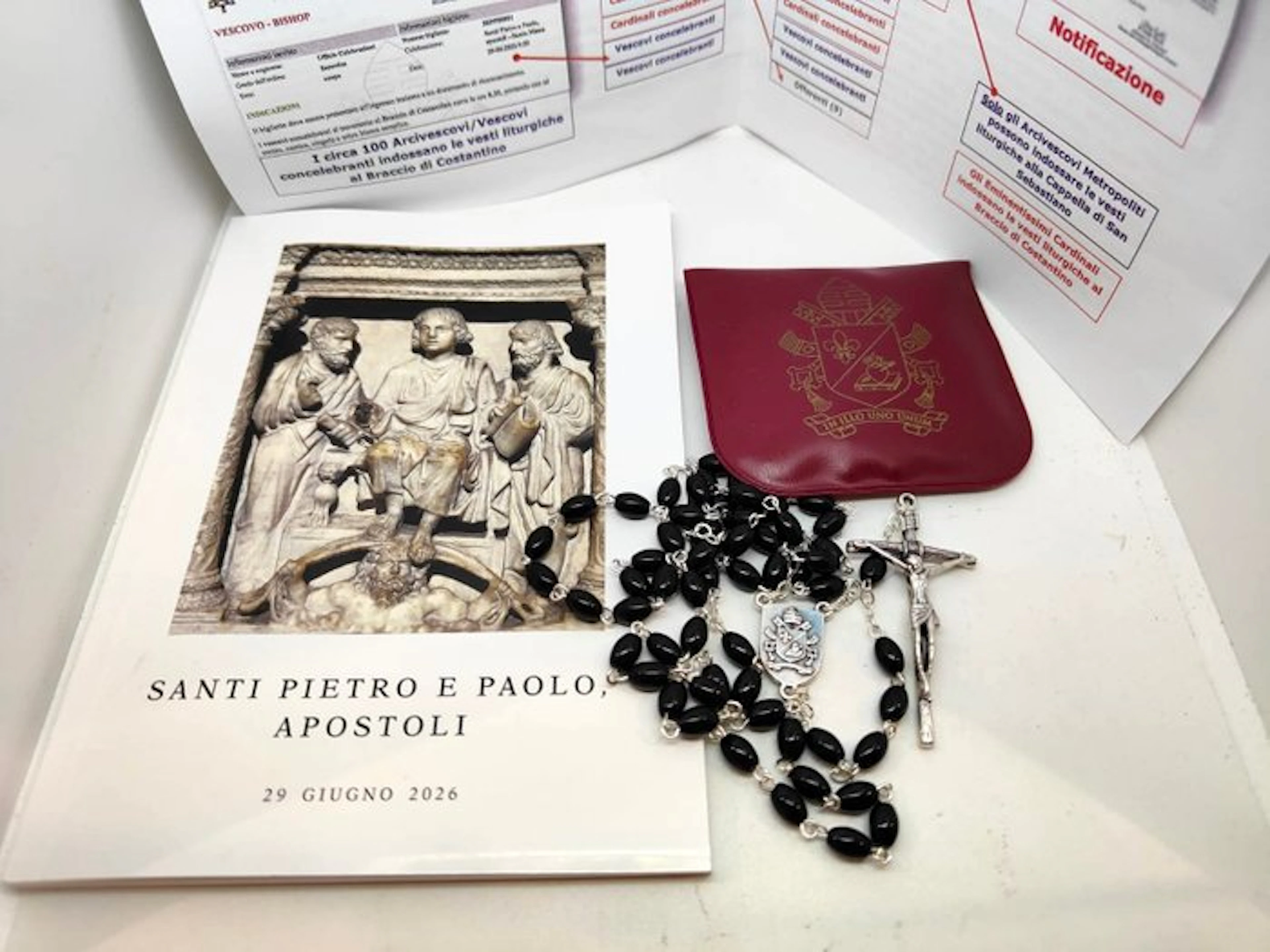 Rosary - Leone XIV Rosario BIANCO