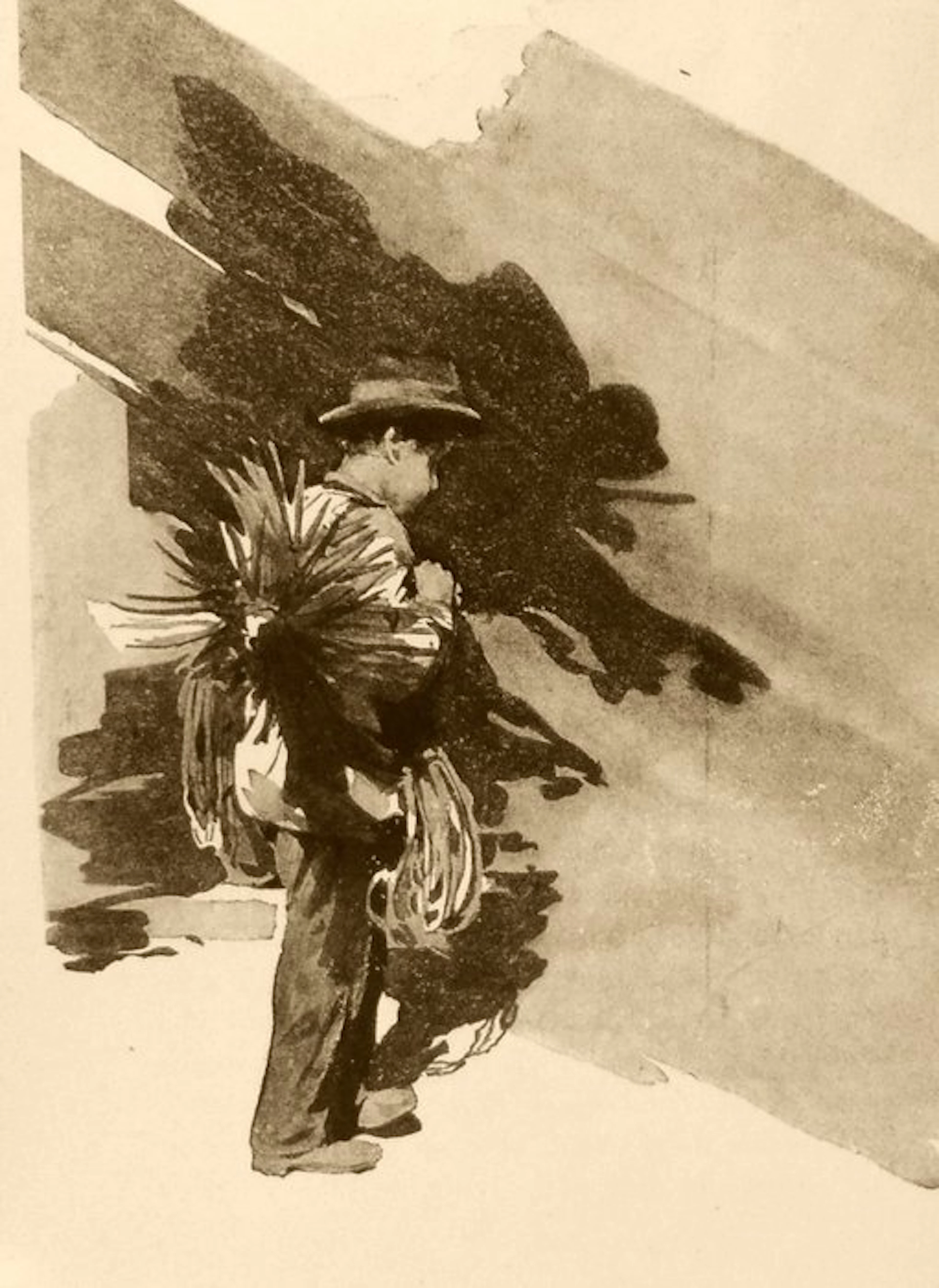 Fabiani Guido. - Mani Nere e Cuor d'Oro. Illustrato acquerelli. - 1932