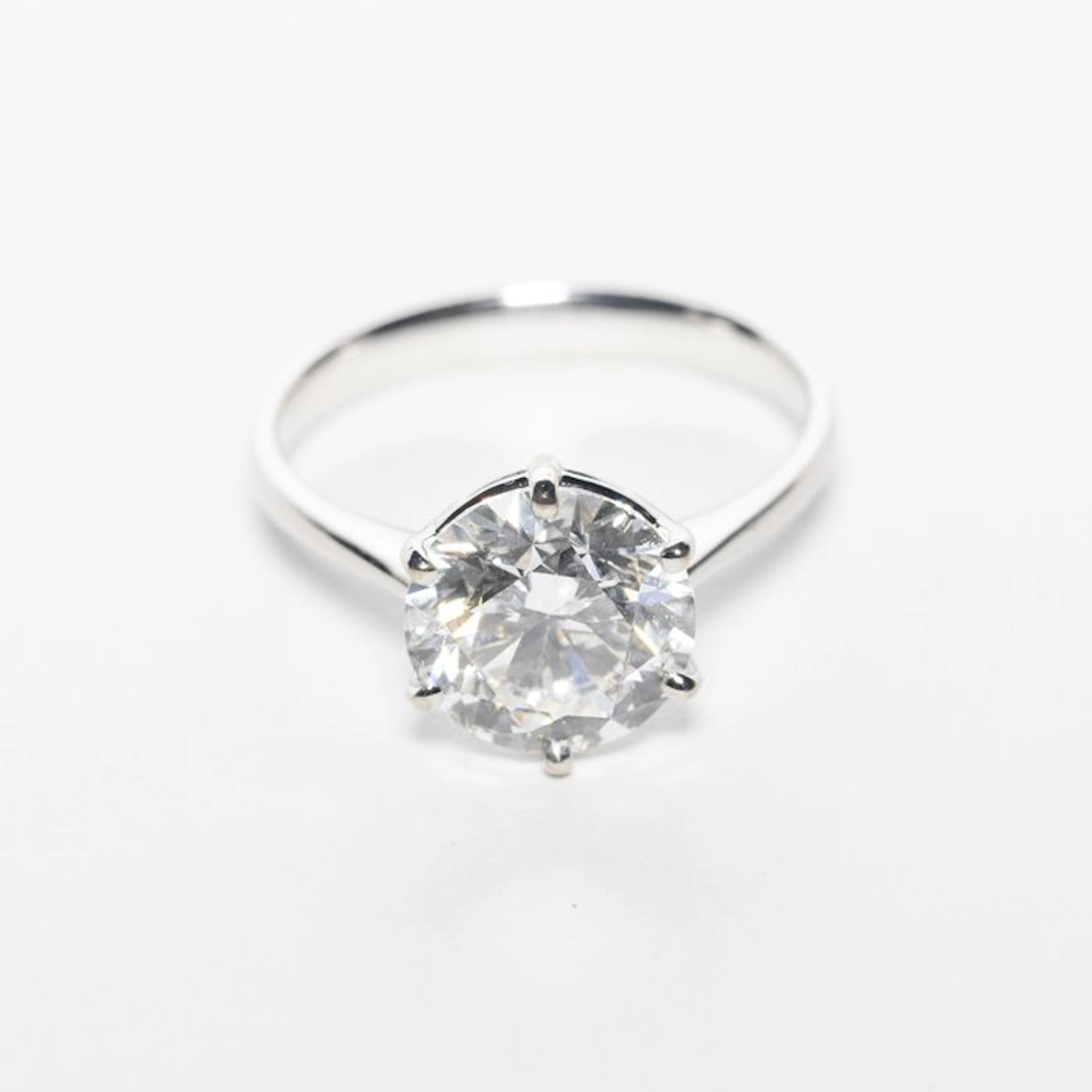 No reserve price - Engagement ring - 18 kt