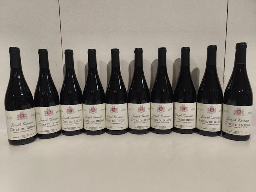 2024 Domaine Joseph Germain - Cotes du Rhone - 10 Bottles (0.75L)