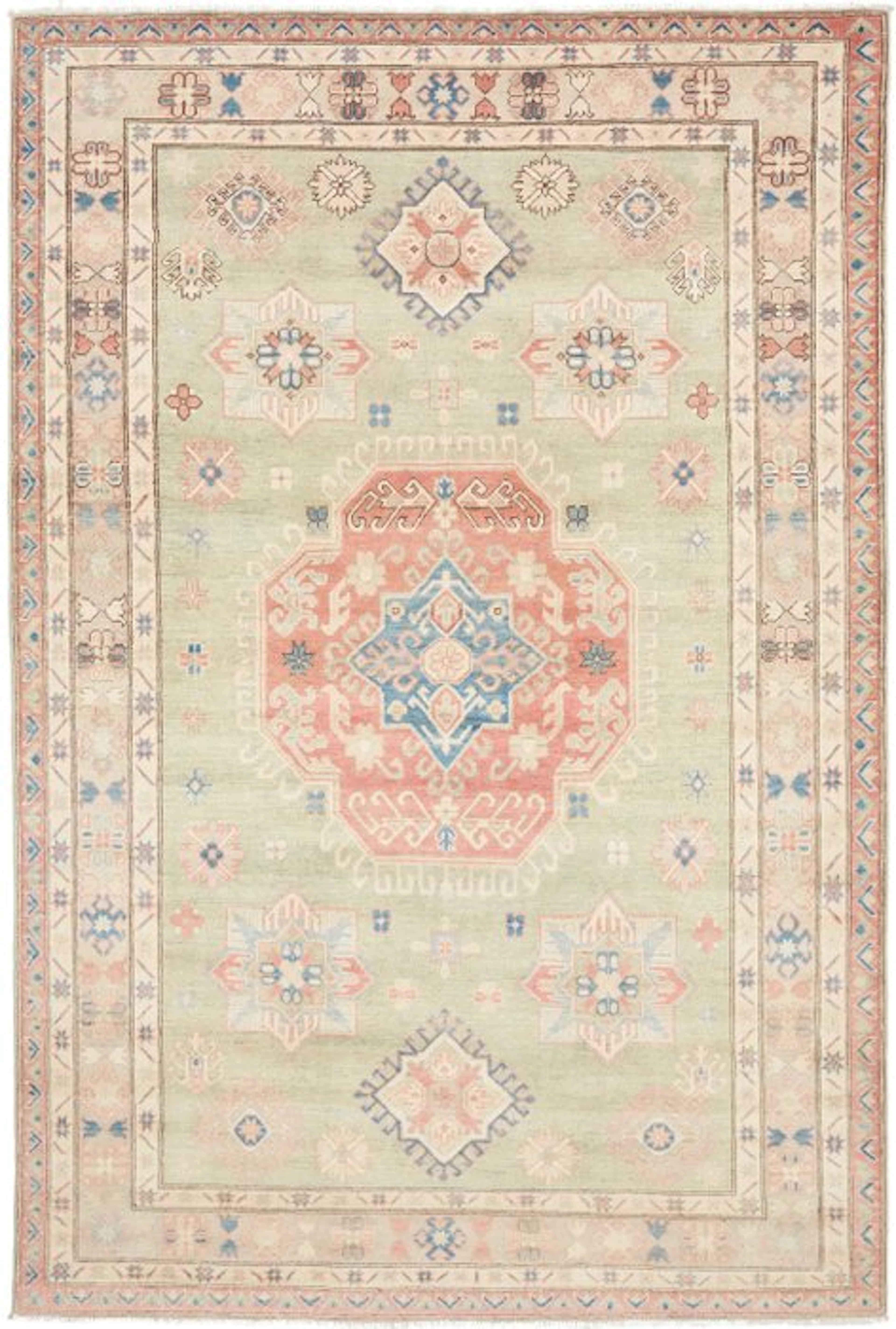 Kazak - Rug - 300 cm - 200 cm - Handmade - unused -New