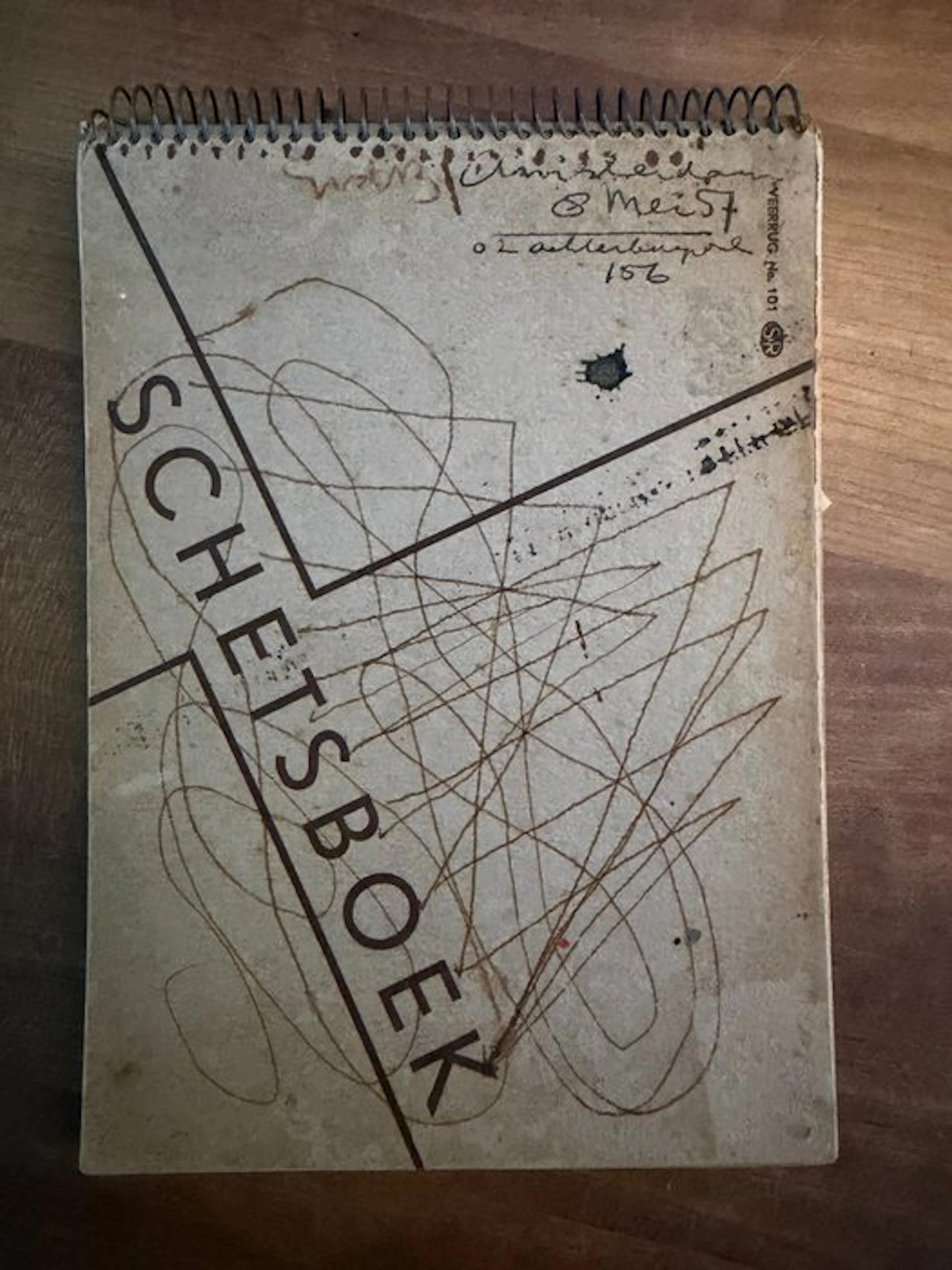 Siep Van Den Berg (1913-1998) - Schetsboek Mei 1957