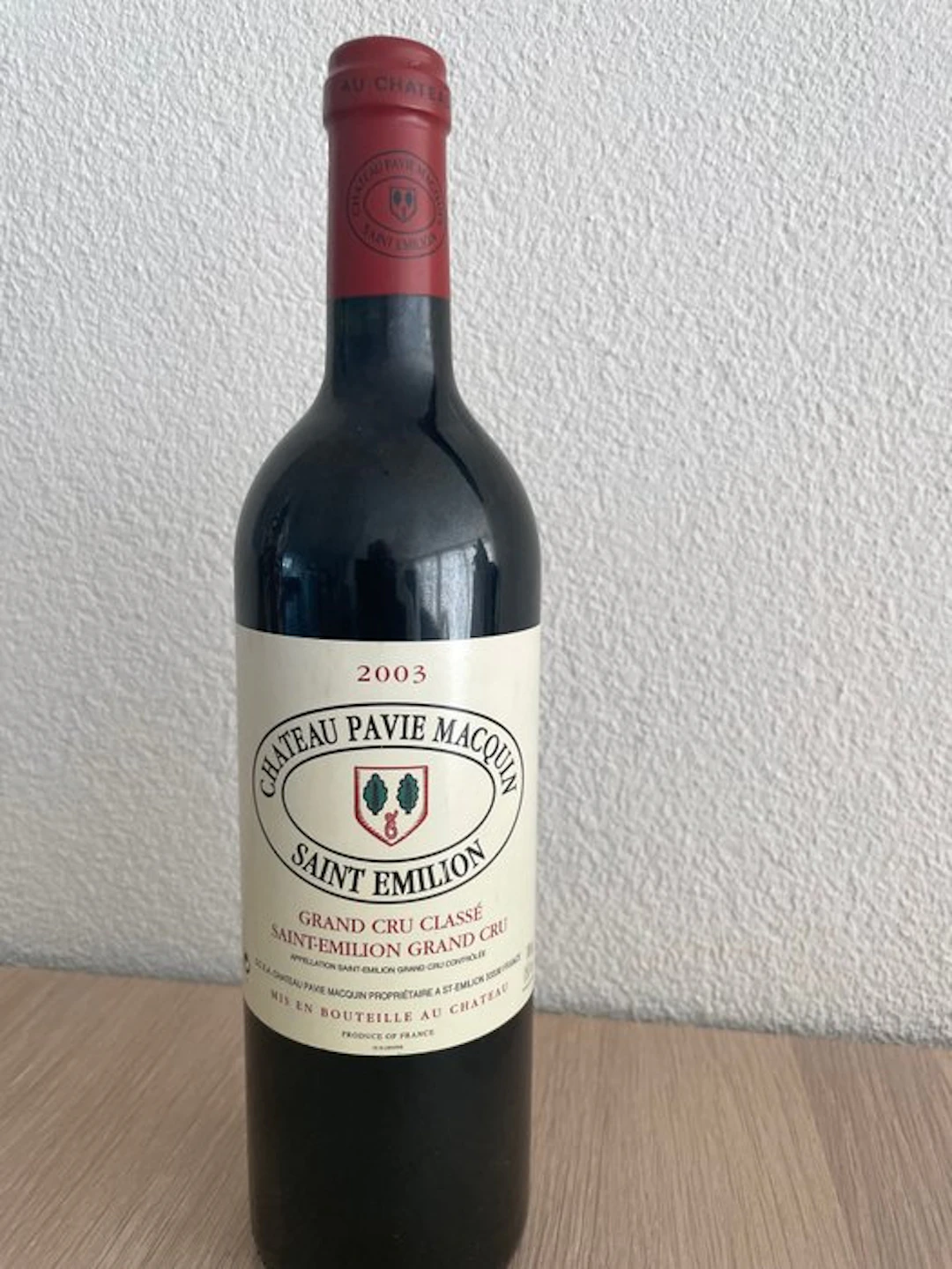 2003 Château Pavie Macquin - Saint-Émilion Grand Cru Classé - 1 Bottle (0.75L)
