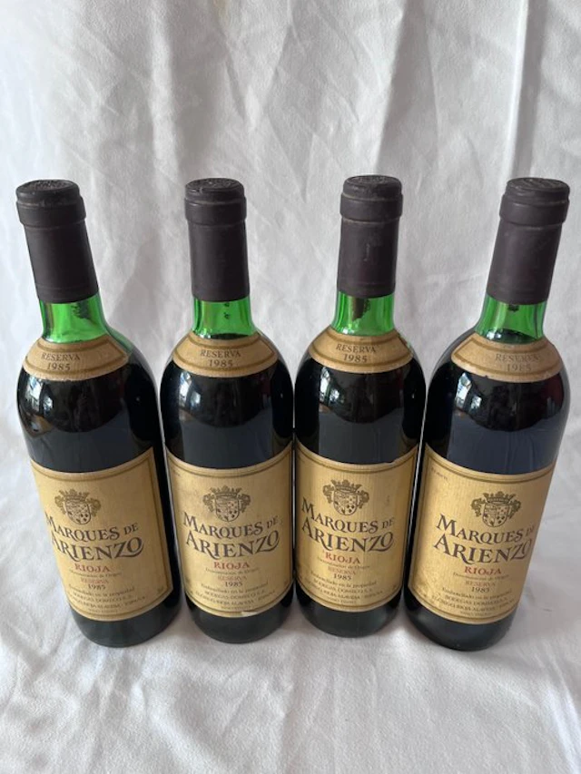 1985 Bodegas Domeco S.A., Marques de Arienzo - Rioja Reserva - 4 Bottle (0.75L)