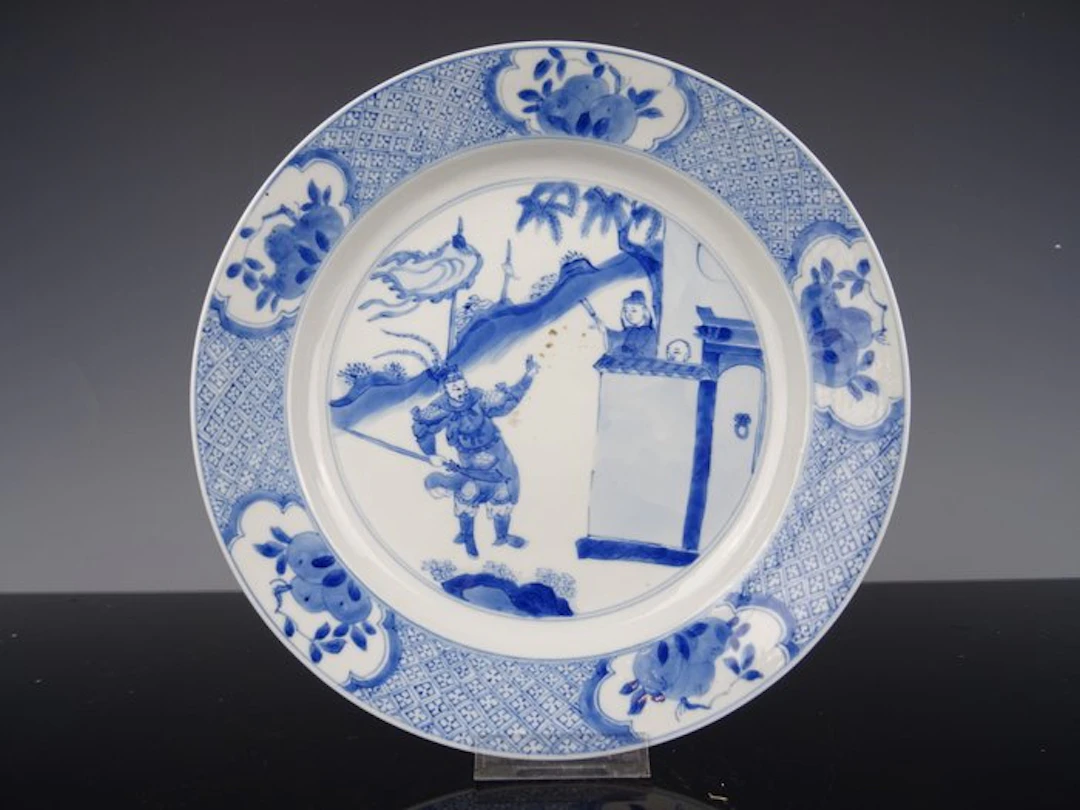 Dish - Porcelain - Kangxi (1662–1722)