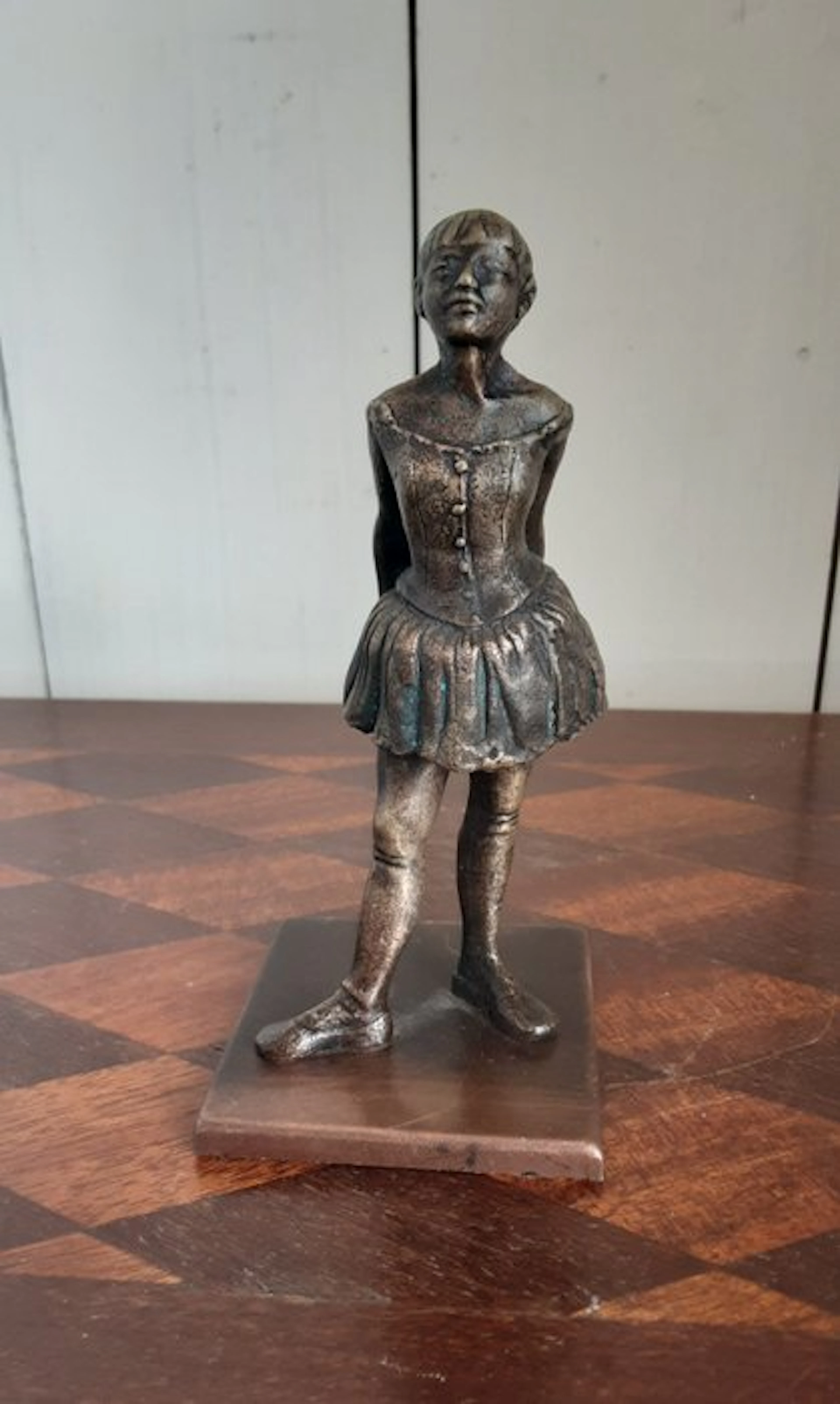 Statue, Danseres - 14 cm - Bronze