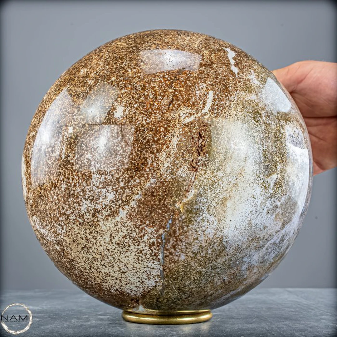 Natural Ocean Agate Sphere - Of the highest quality- 10439.23 g