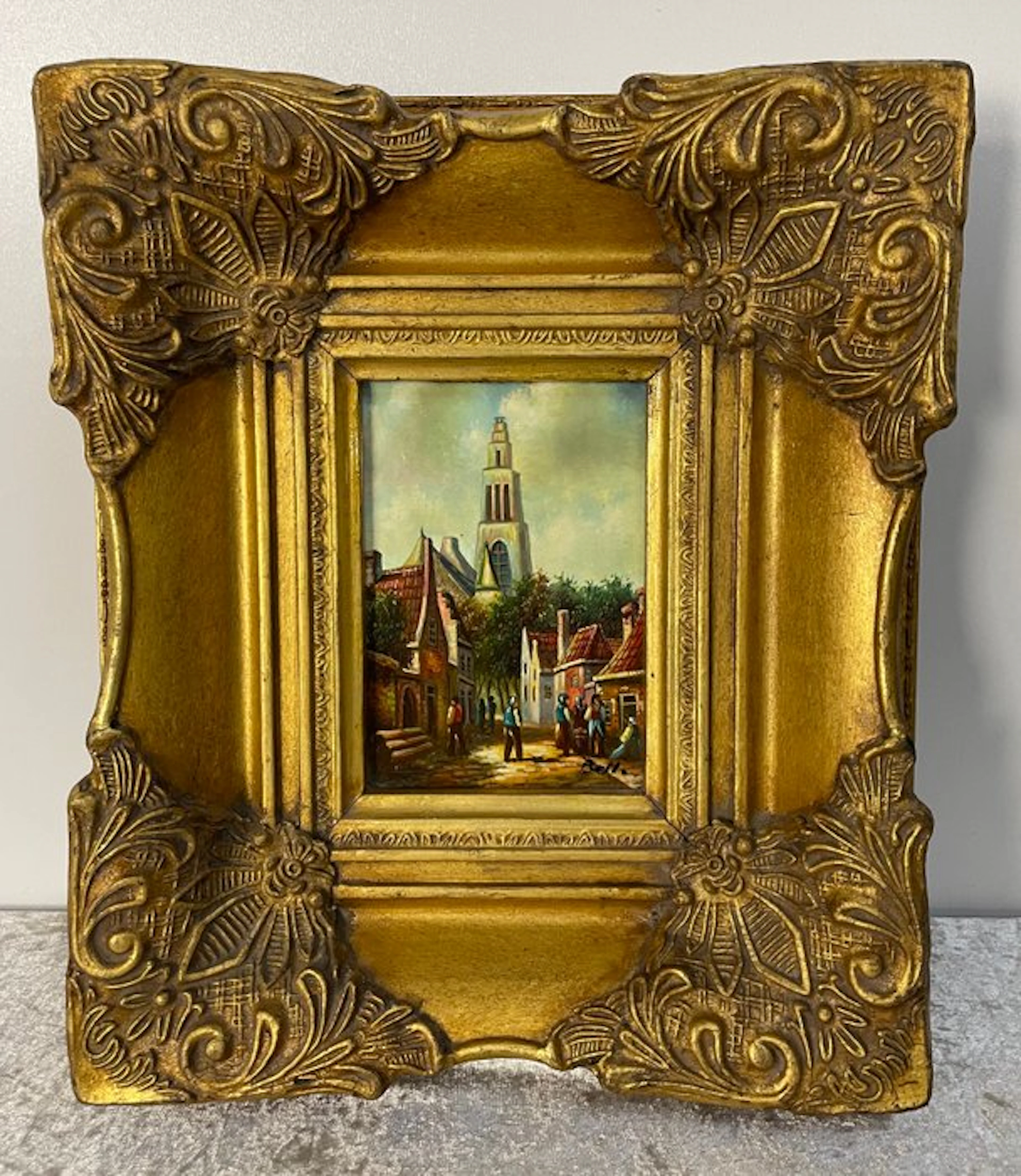 Bella - Barok Schilderij Stadsgezicht