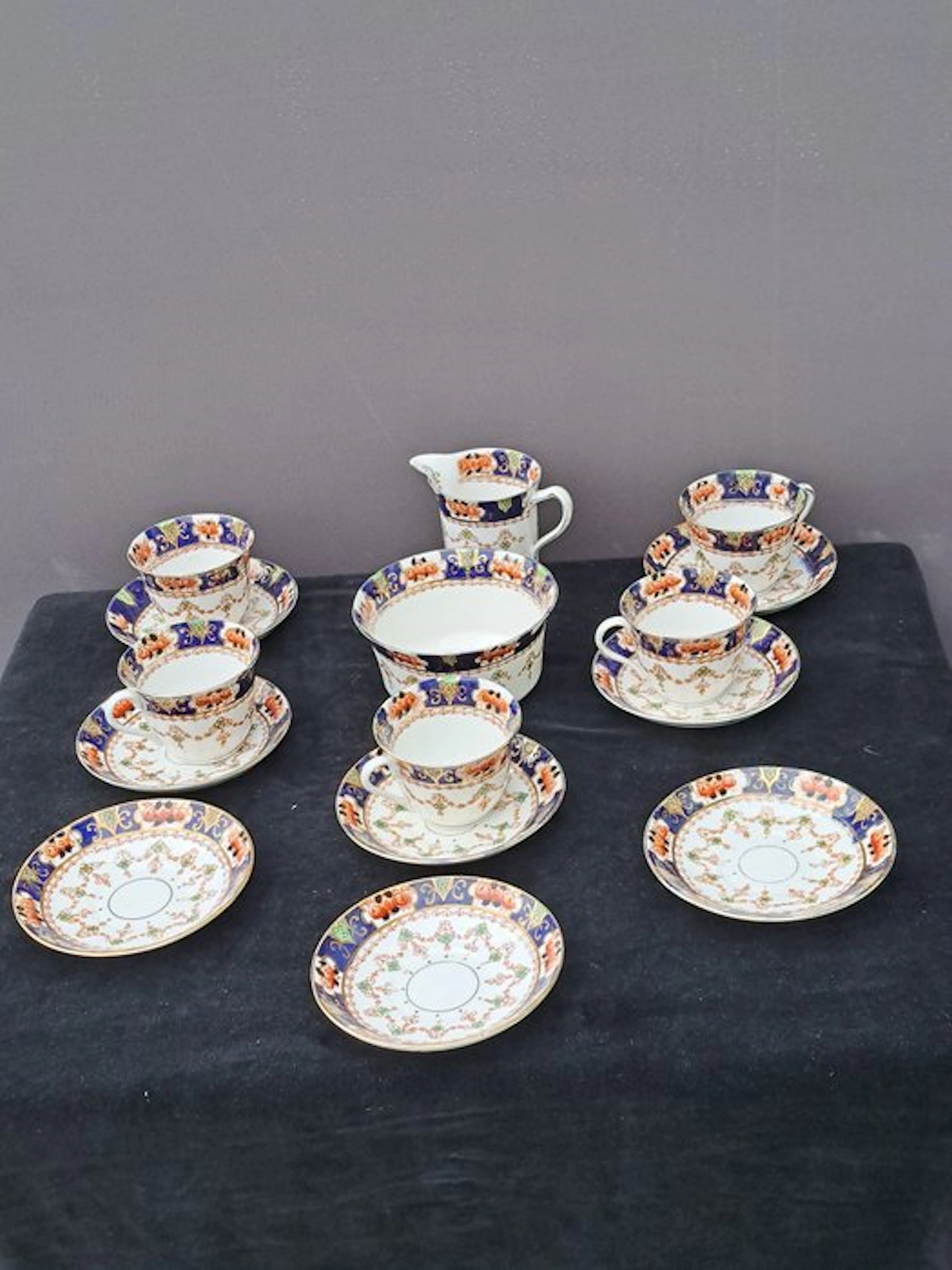 Royal Stafford - Drinking set (14) - Porcelain - English Porcelain