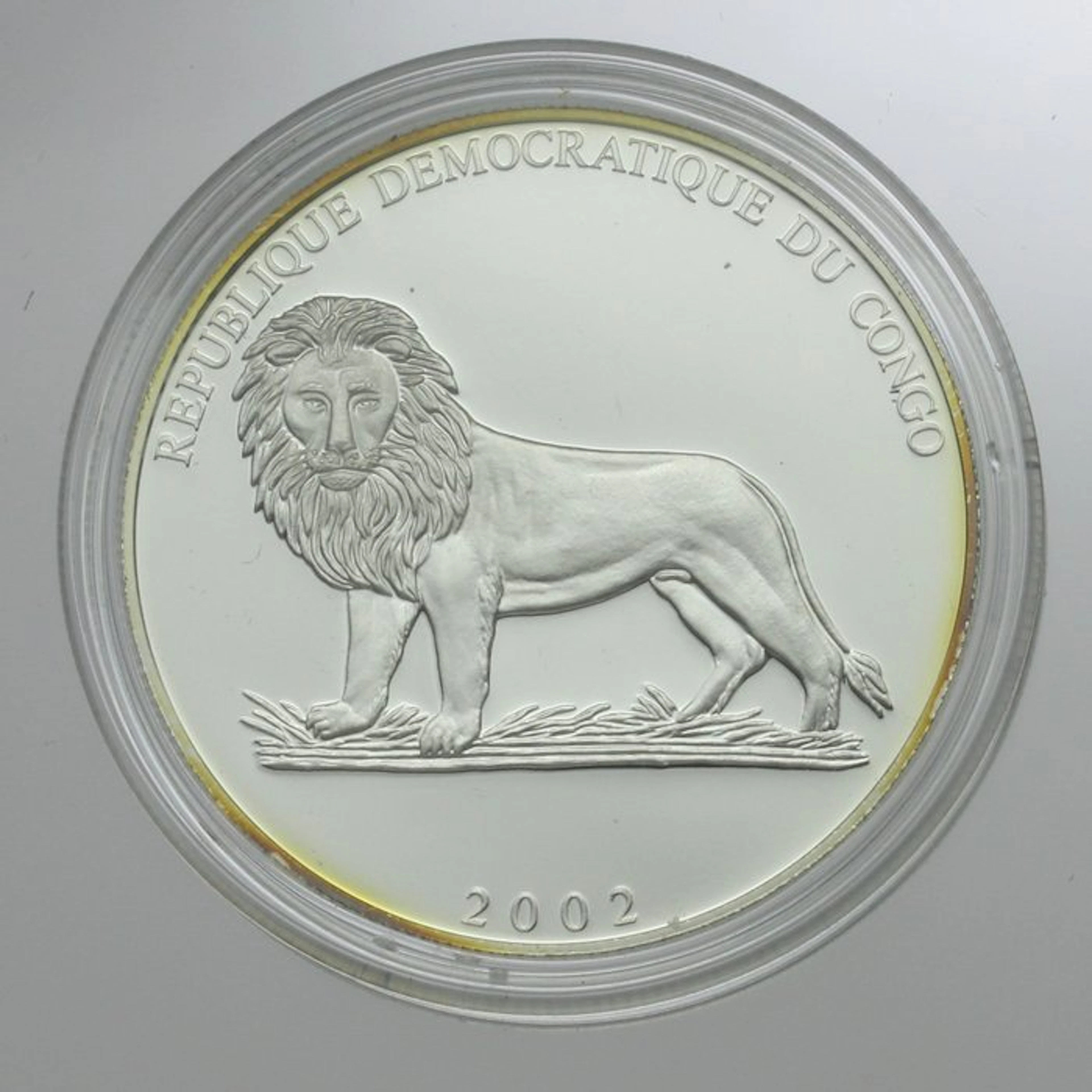 Congo. 10 Francs 2002, Europa Argent Proof (No reserve price)