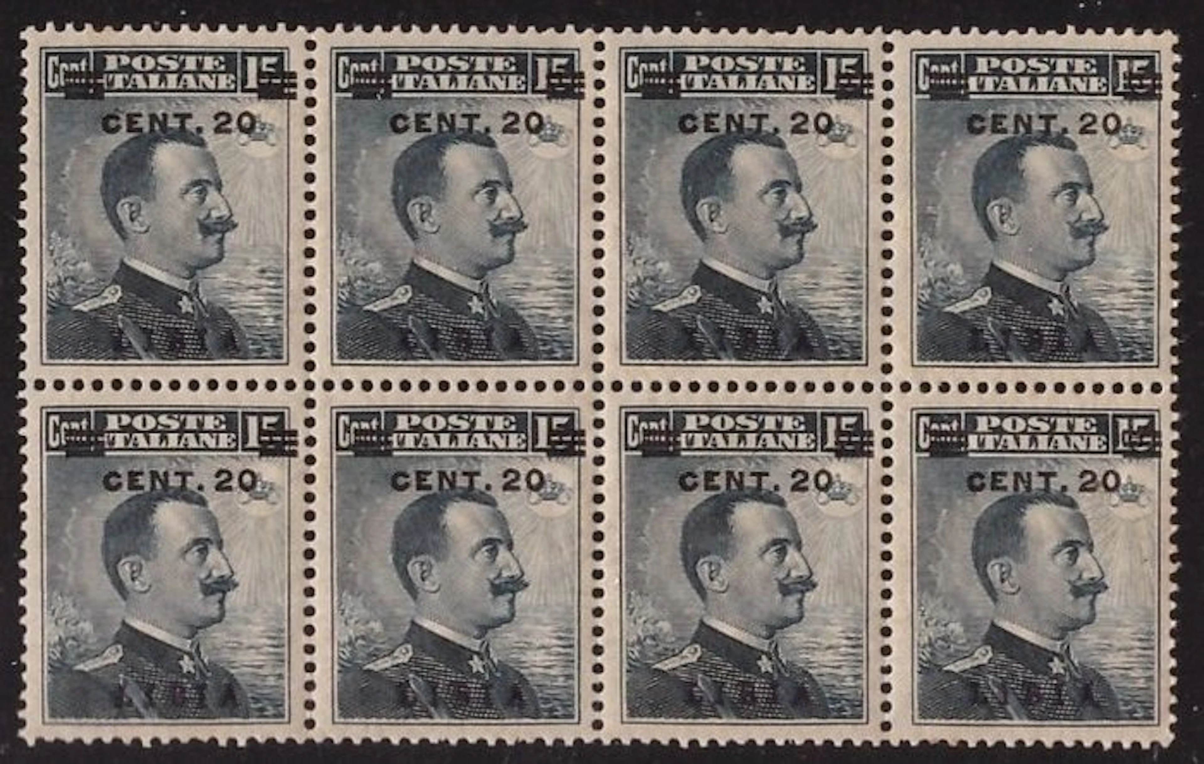 Italian Libya 1916 - 20 on 15 c