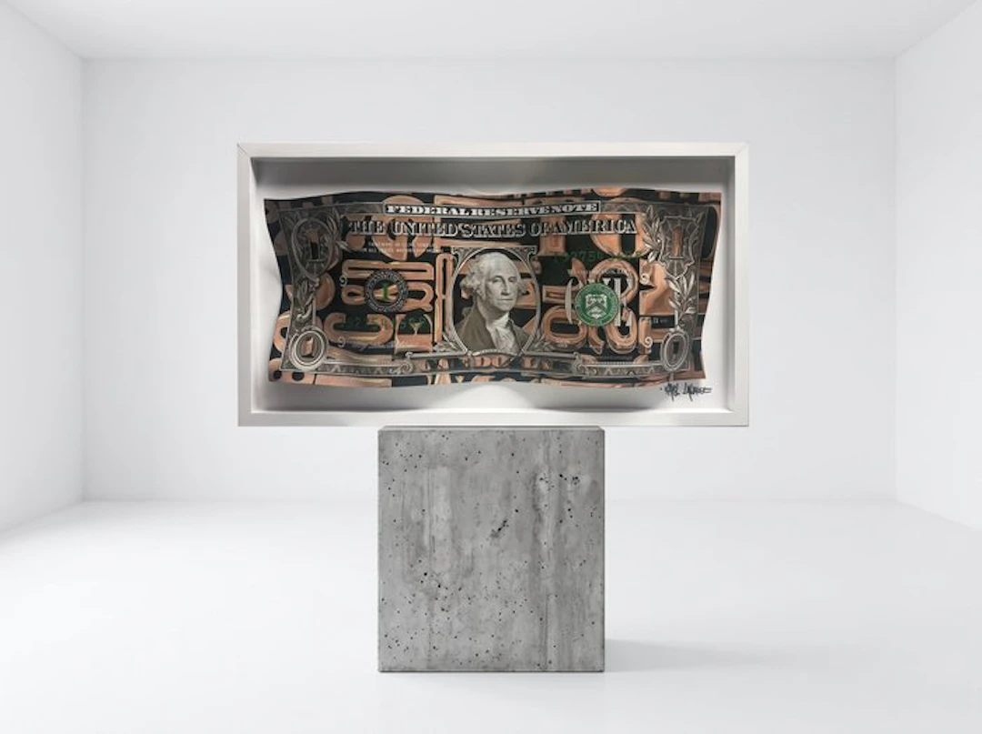 Karl Lagasse - Sculpture Alluminium et Bois NEW *One...