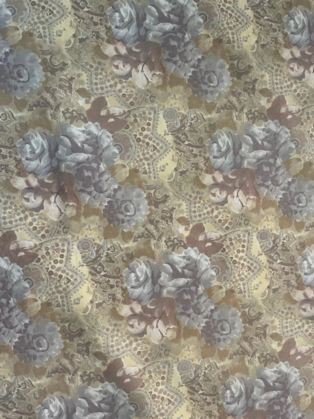 Wonderful 100% cotton floral fabric - Textile - 600 cm - 145 cm